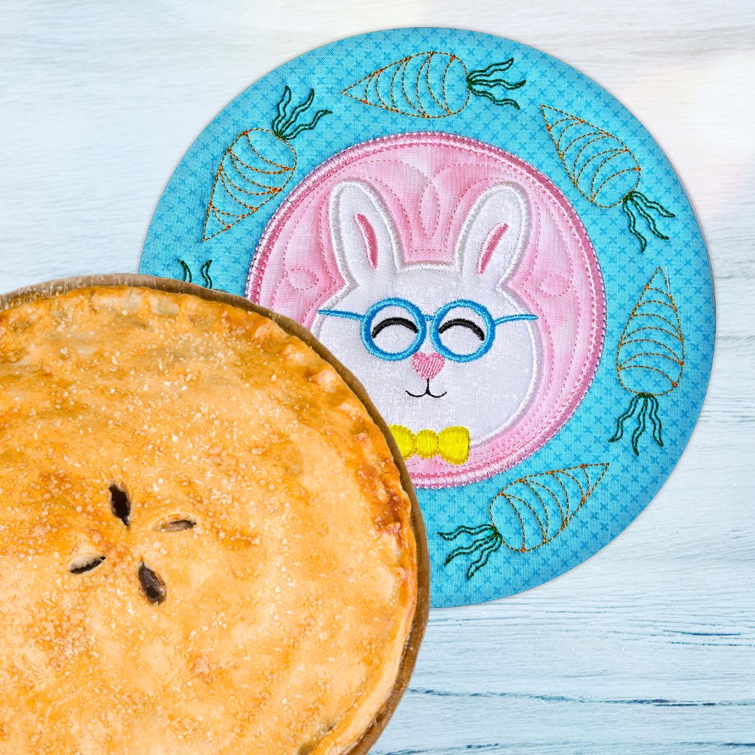 Easter Bunny Multi Mats In the hoop Machine Embroidery Design