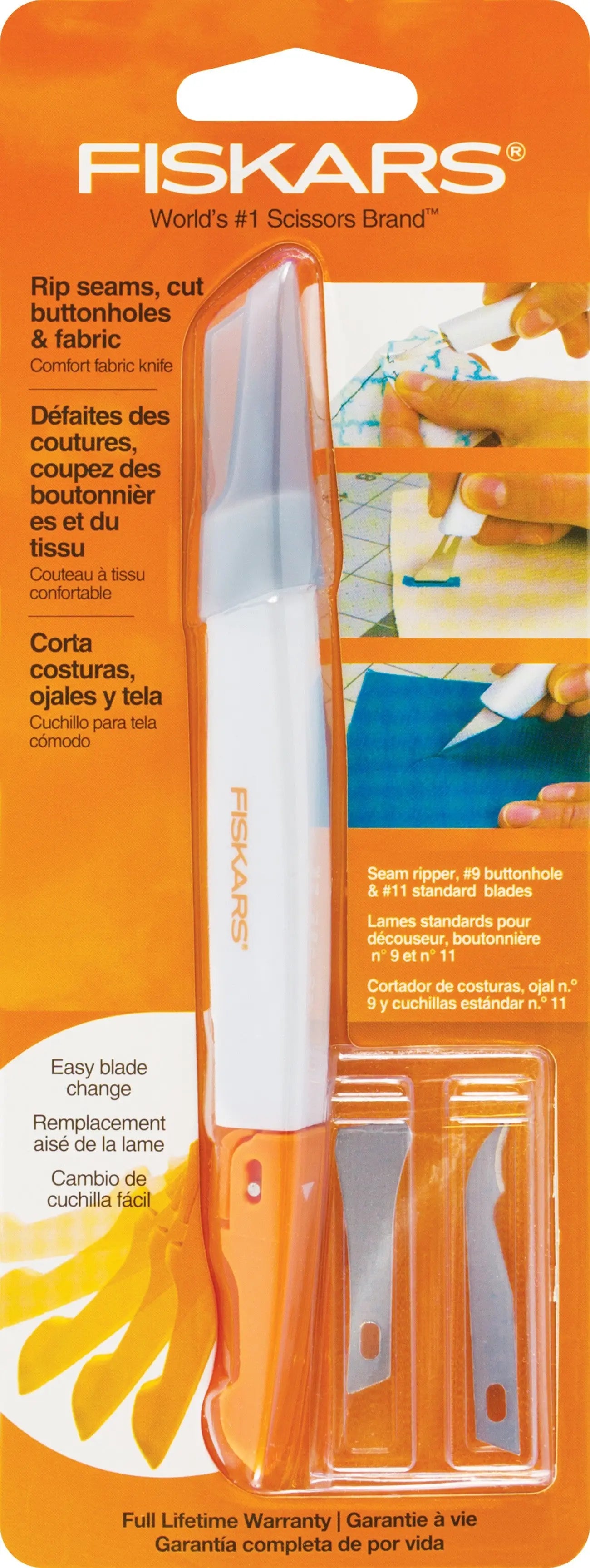 Easy Change Fabric Knife - Linda's Electric Quilters