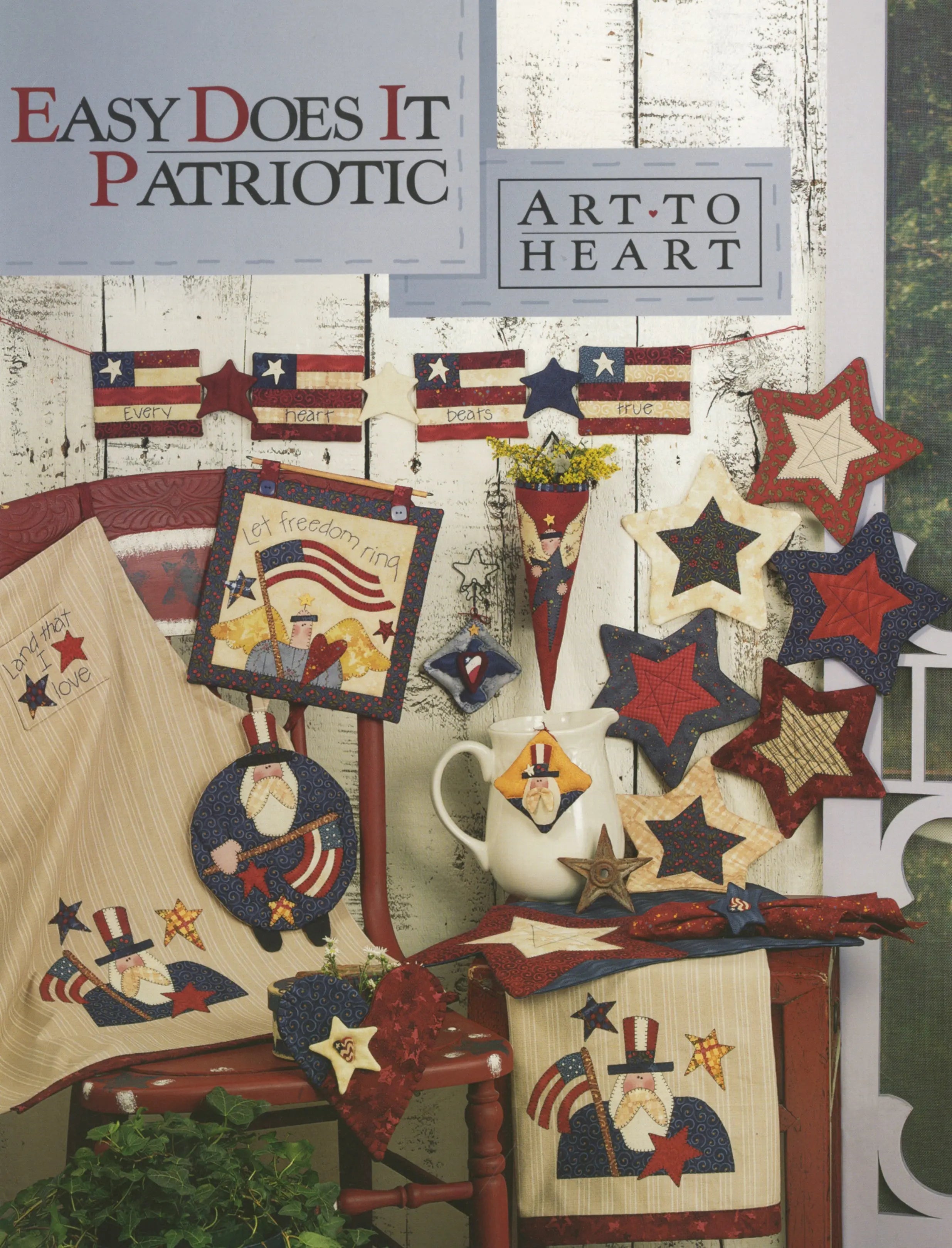 Easy Does It Patriotic - Linda's Electric Quilters