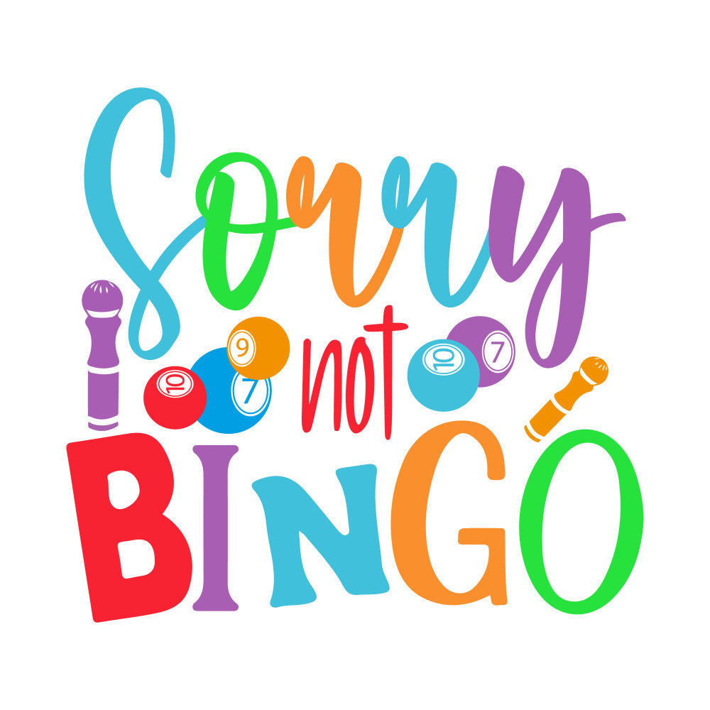 Eat Sleep Bingo Fabric Panel 3