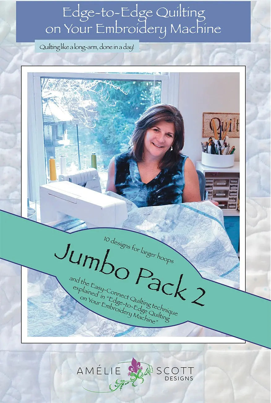 Edge-To-Edge Jumbo Pack 2 - Linda's Electric Quilters