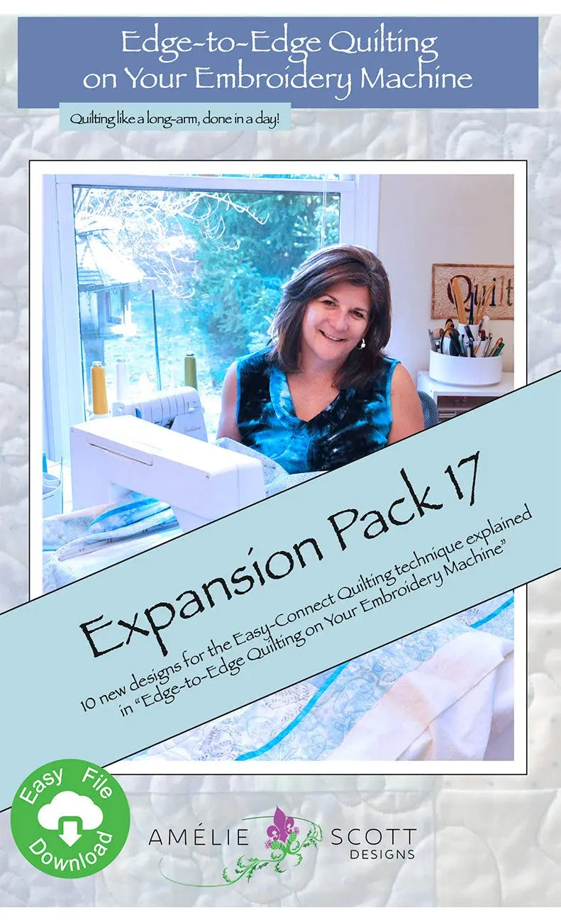 Edge-to-Edge Quilting Expansion Pack 17 - Linda's Electric Quilters