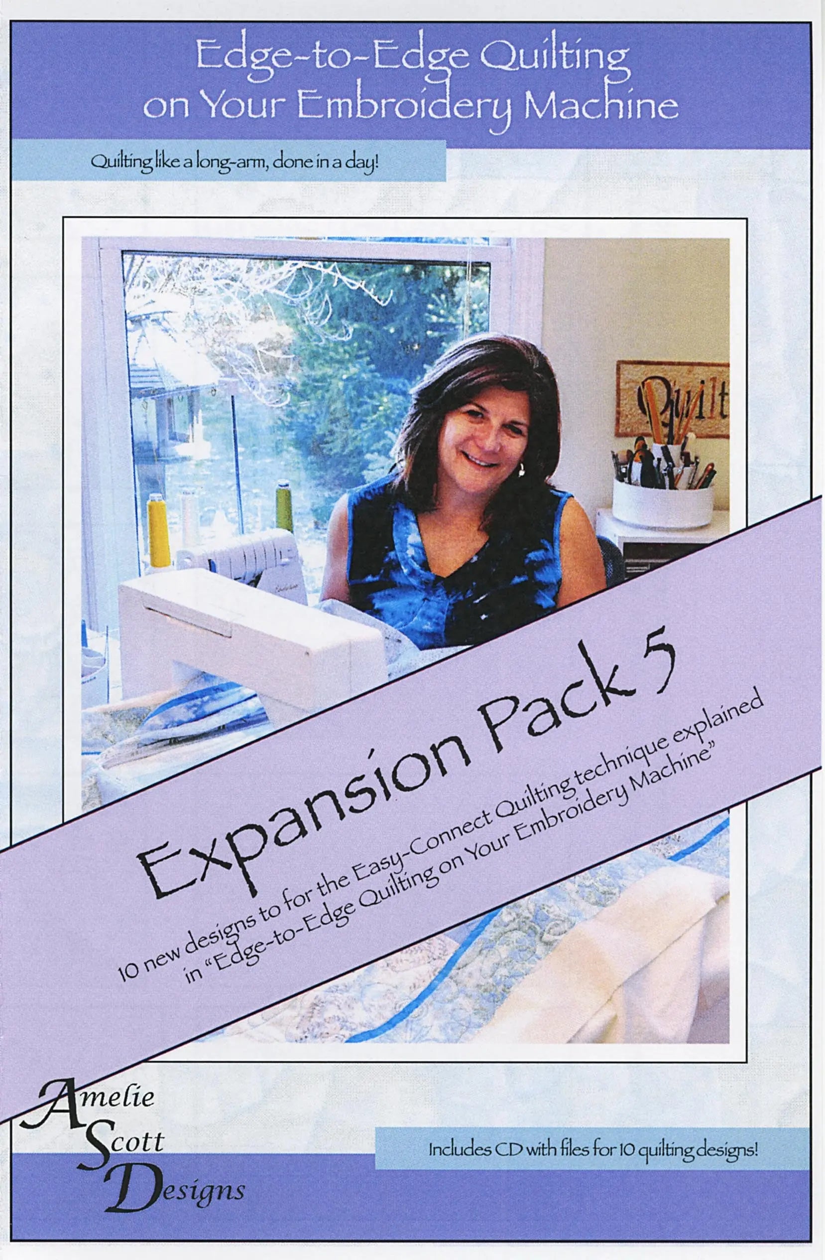 Edge to Edge Quilting Expansion Pack 5 - Linda's Electric Quilters