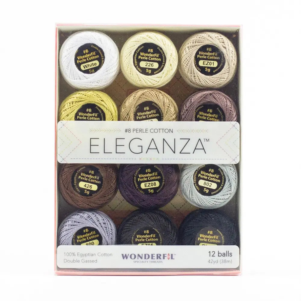 Eleganza 12-Ball Set Neutrals - Linda's Electric Quilters