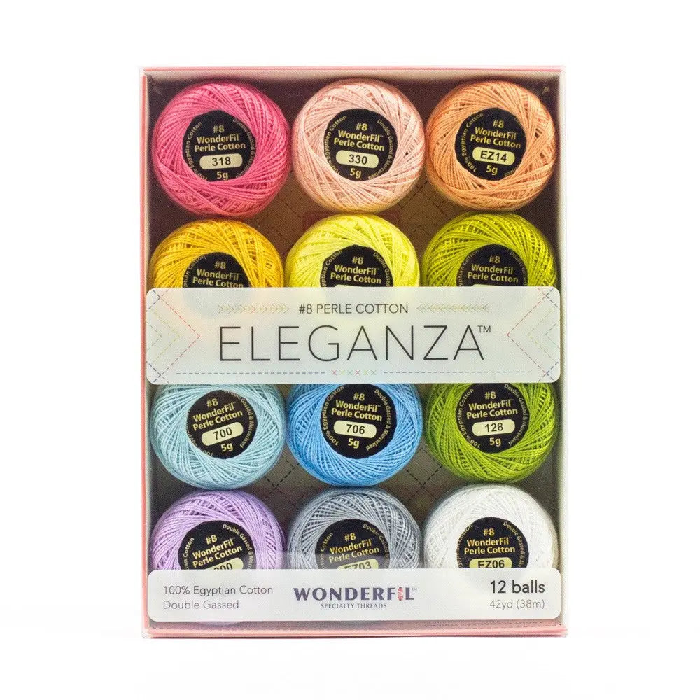 Eleganza 12-Ball Set Pastels - Linda's Electric Quilters