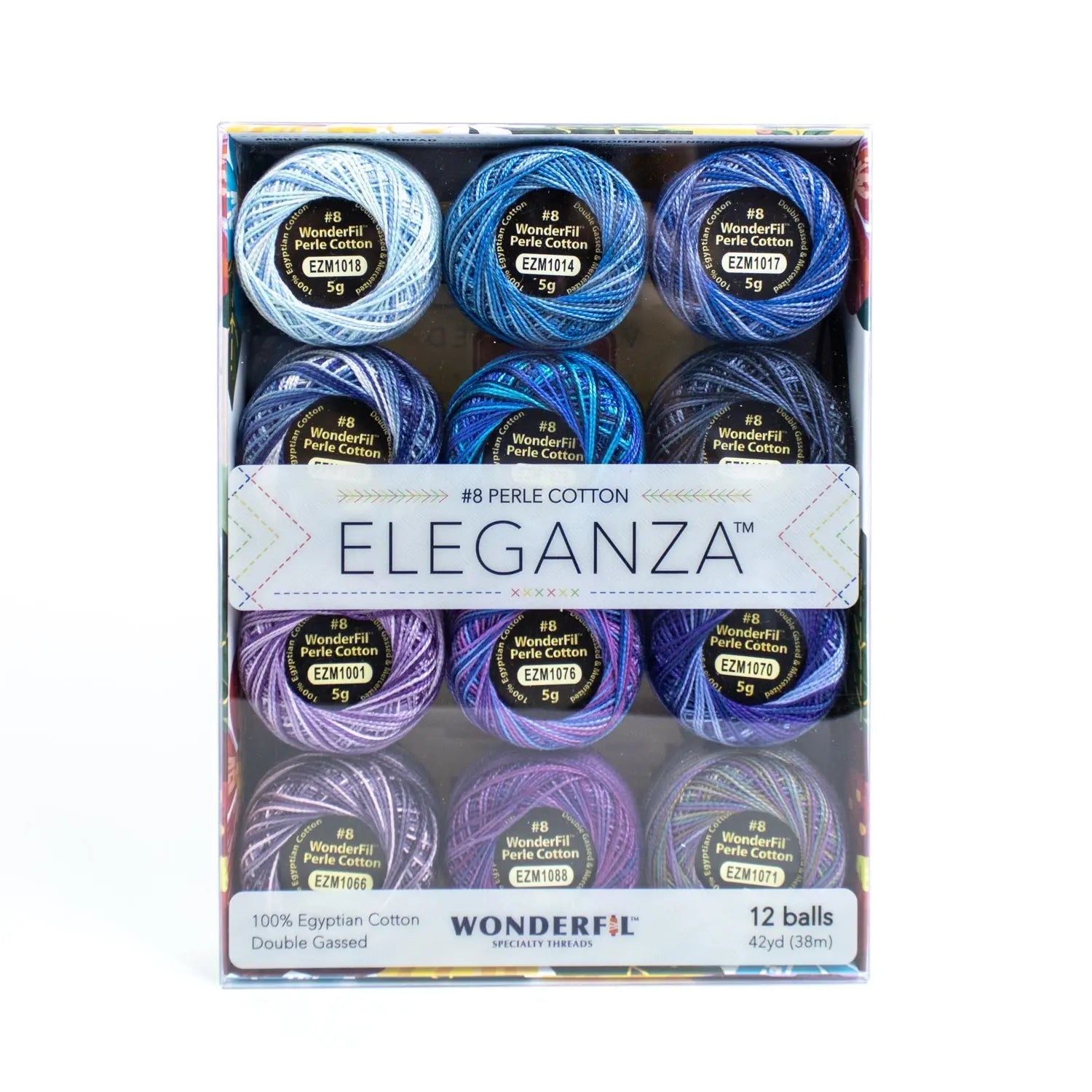Eleganza™ Perle Cotton Variegated Packs WonderFil USA