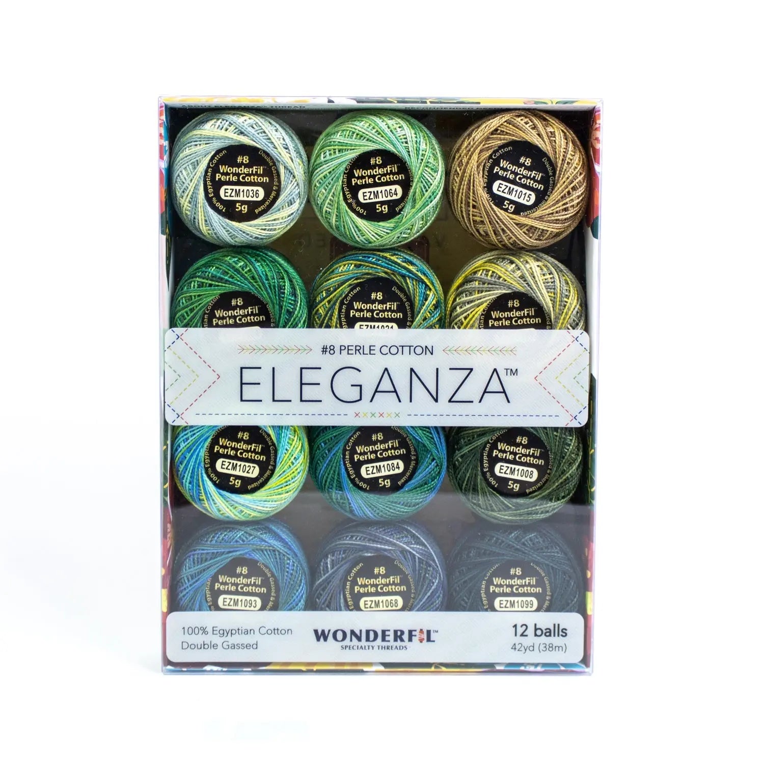 Eleganza™ Perle Cotton Variegated Packs WonderFil USA