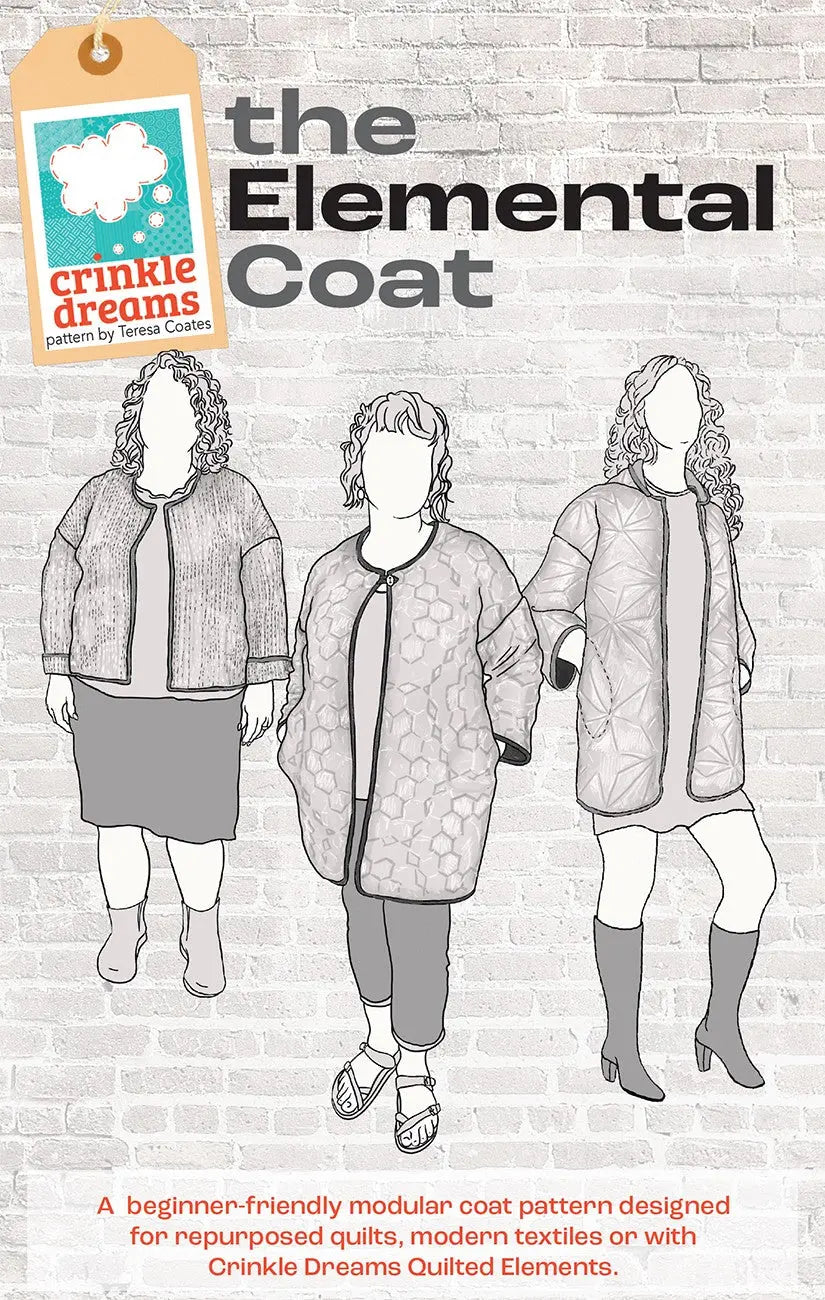 Elemental Coat Sewing Pattern - Linda's Electric Quilters