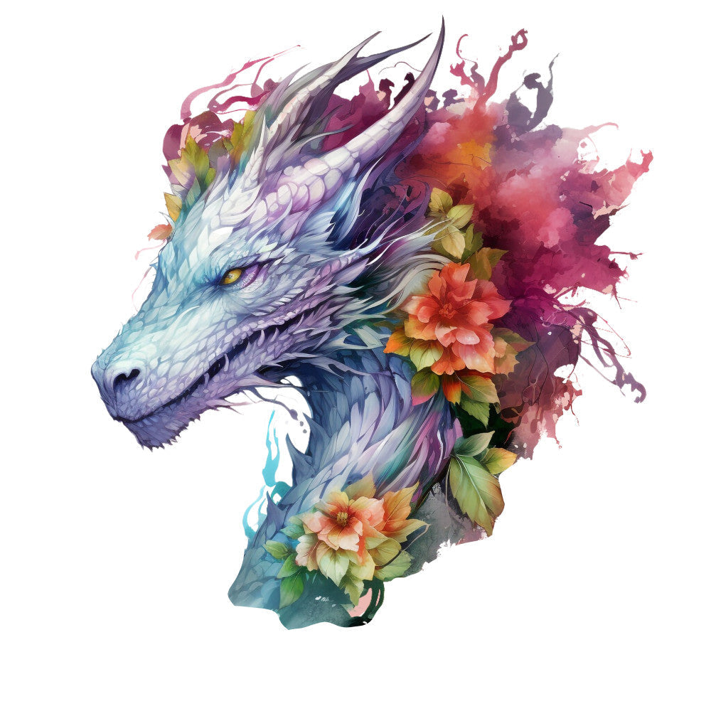 Elemental Dragons Fabric Panel 23 QuiltingFabricPanels