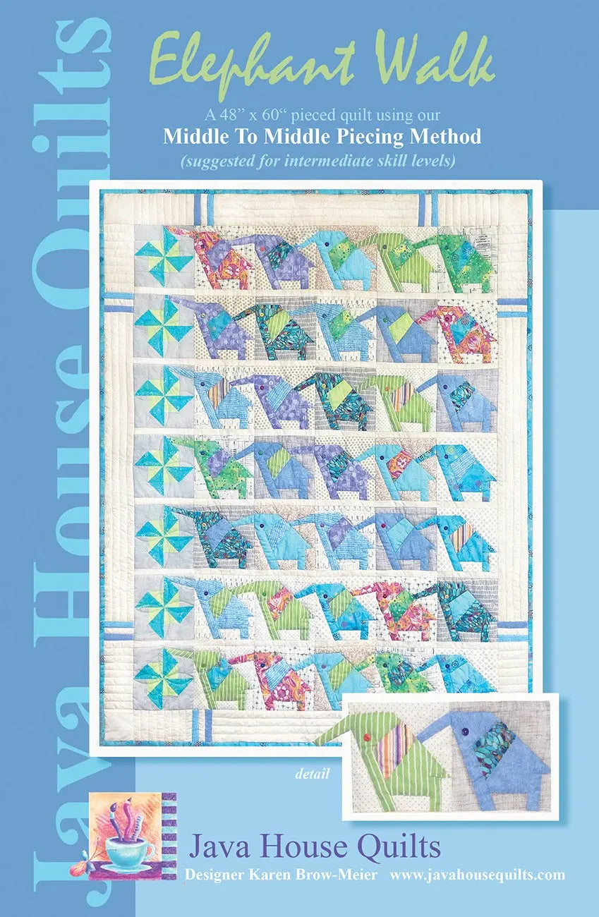 Elephant Walk - Linda's Electric Quilters