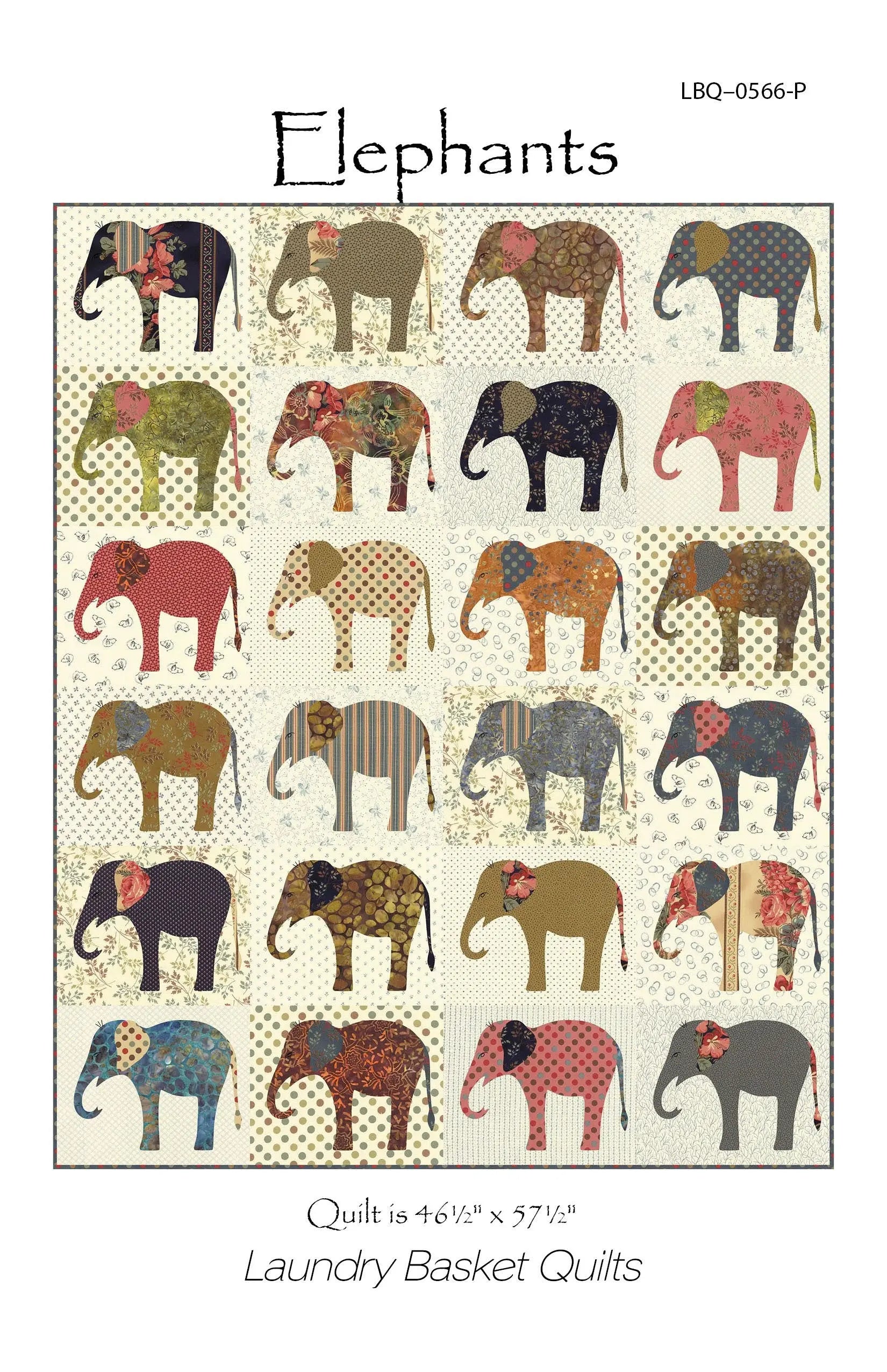 Elephants - Linda's Electric Quilters