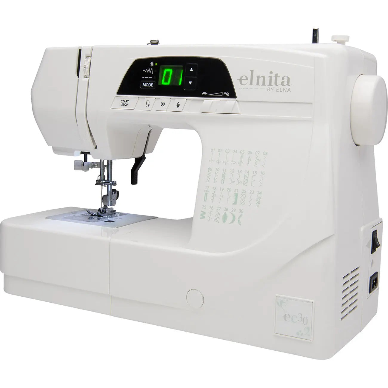 Elnita EC30 Computerized Sewing Machine - Linda's Electric Quilters