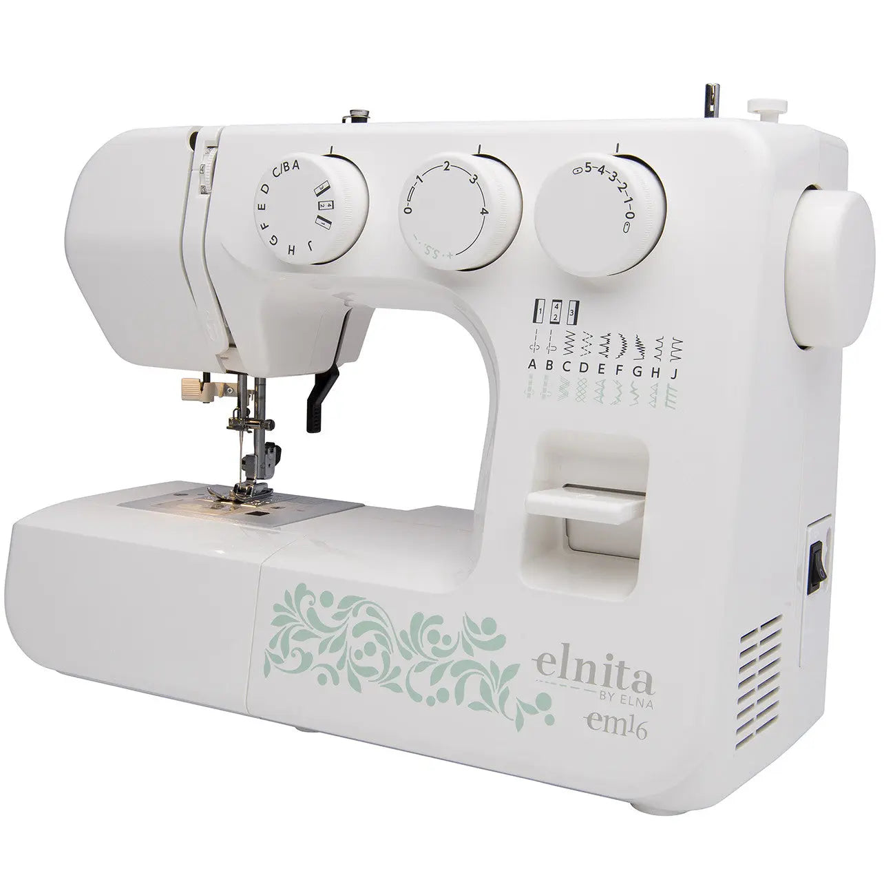 Elnita EM16 Sewing Machine - Linda's Electric Quilters