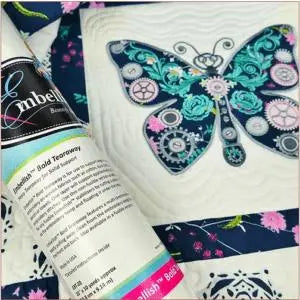 Embellish Bold Tearaway 12" x 10 yds - Linda's Electric Quilters