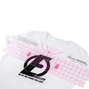 Embellish Centering Ruler - 7" x 22" - Linda's Electric Quilters