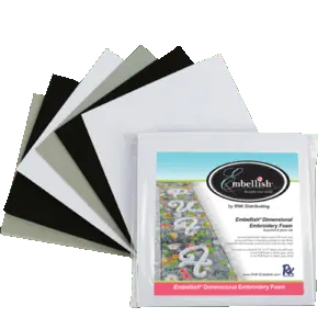 Embellish Dimensional Foam 6 Pack 7.5" x 7.5" - Linda's Electric Quilters