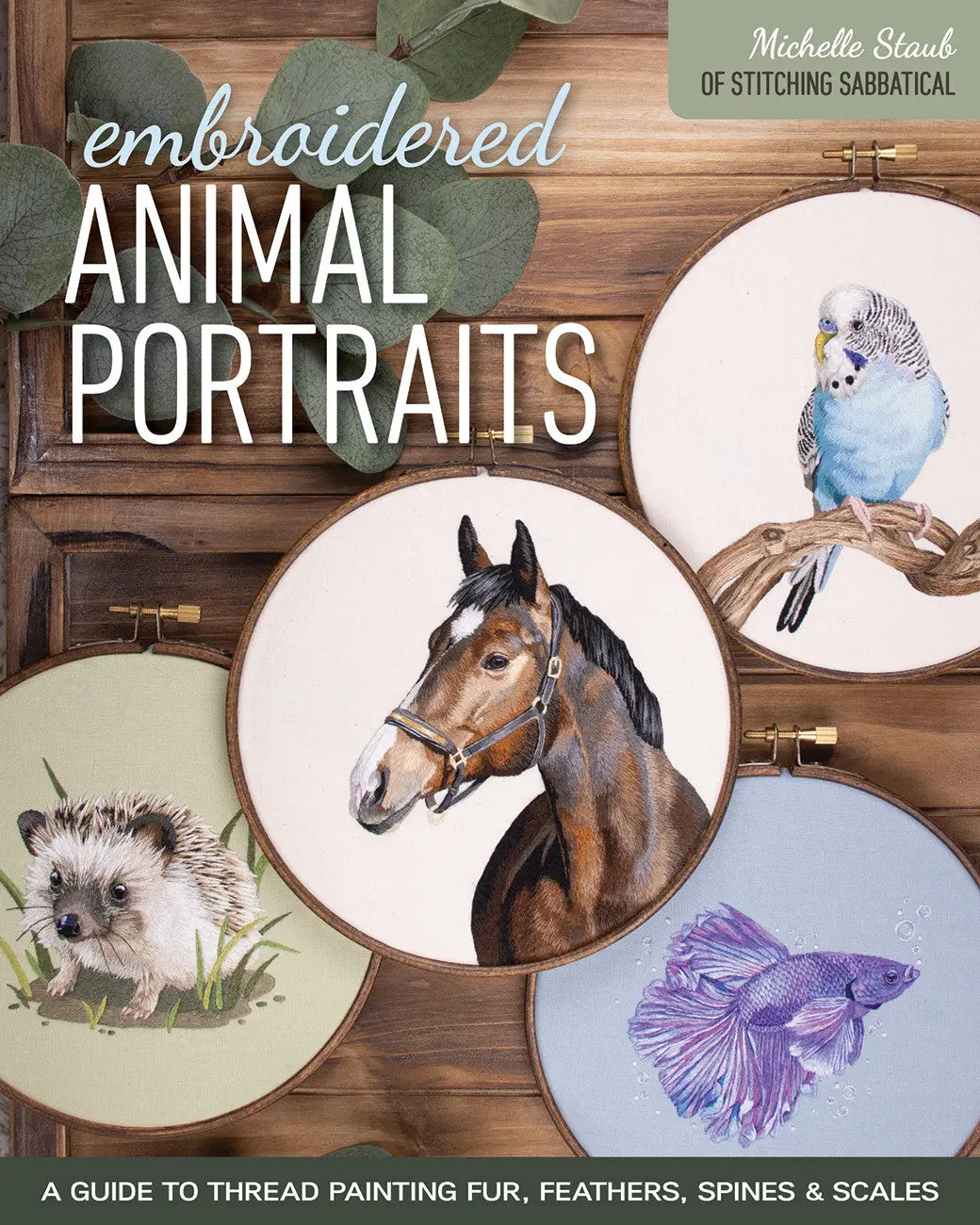 Embroidered Animal Portraits - Linda's Electric Quilters
