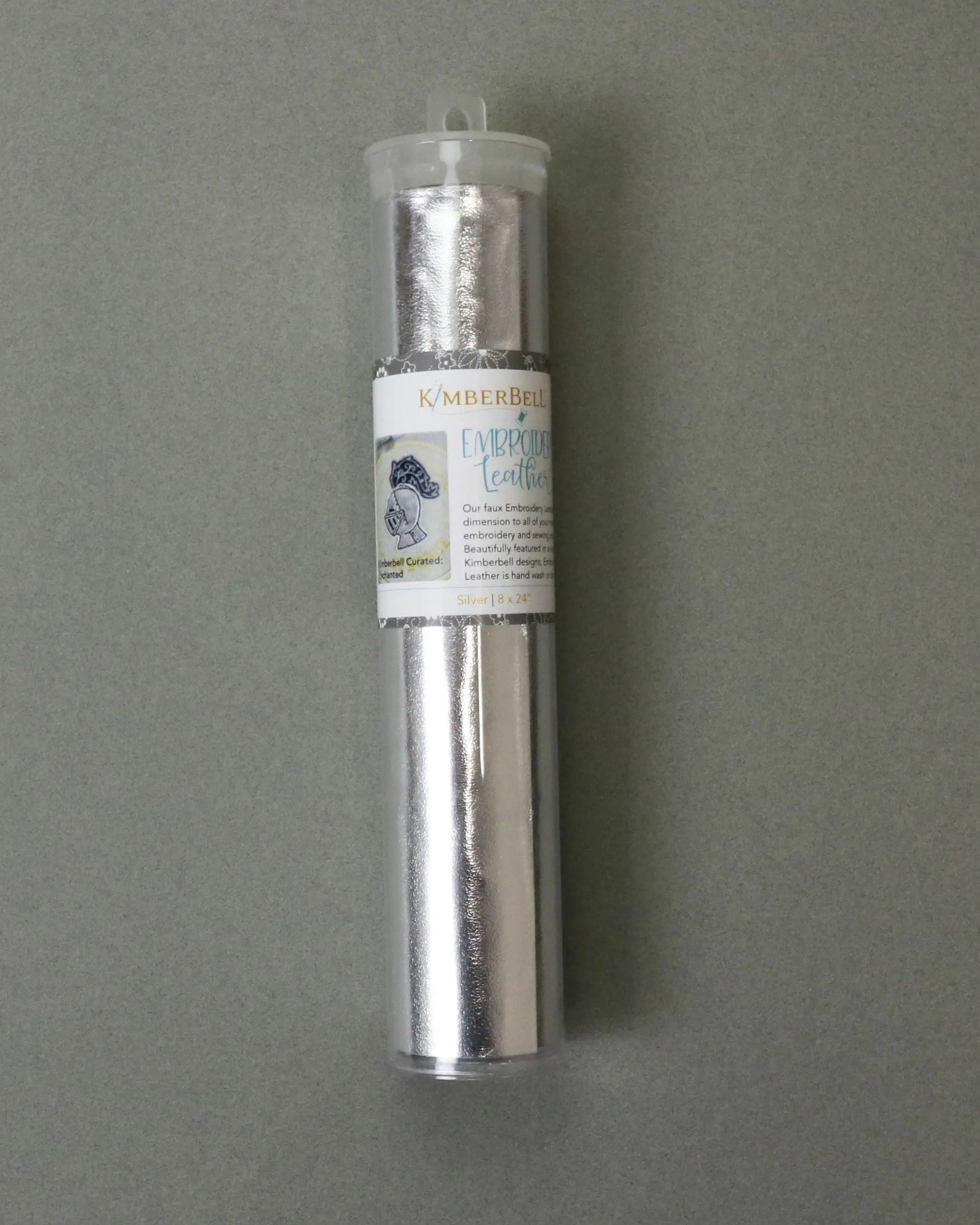 Embroidery Leather Silver - Linda's Electric Quilters