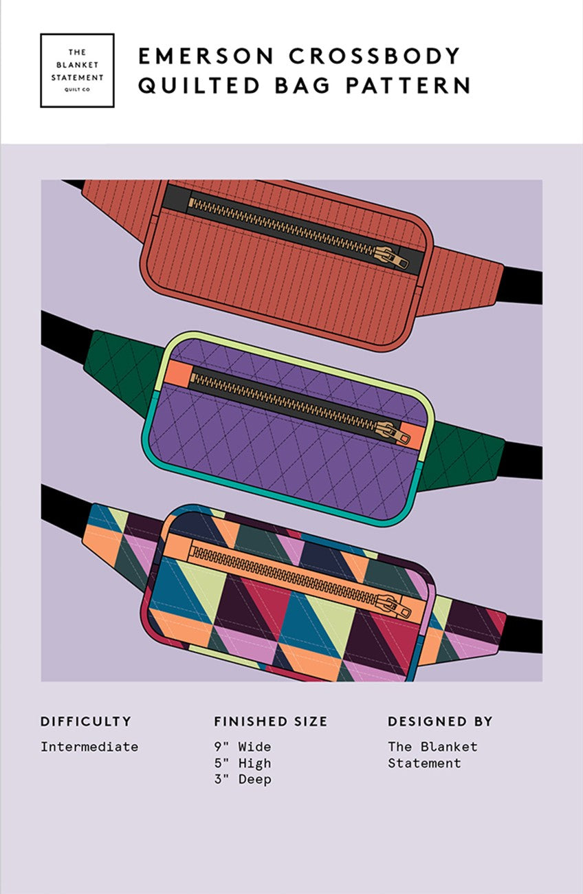 Emerson Crossbody Quilted Bag Pattern