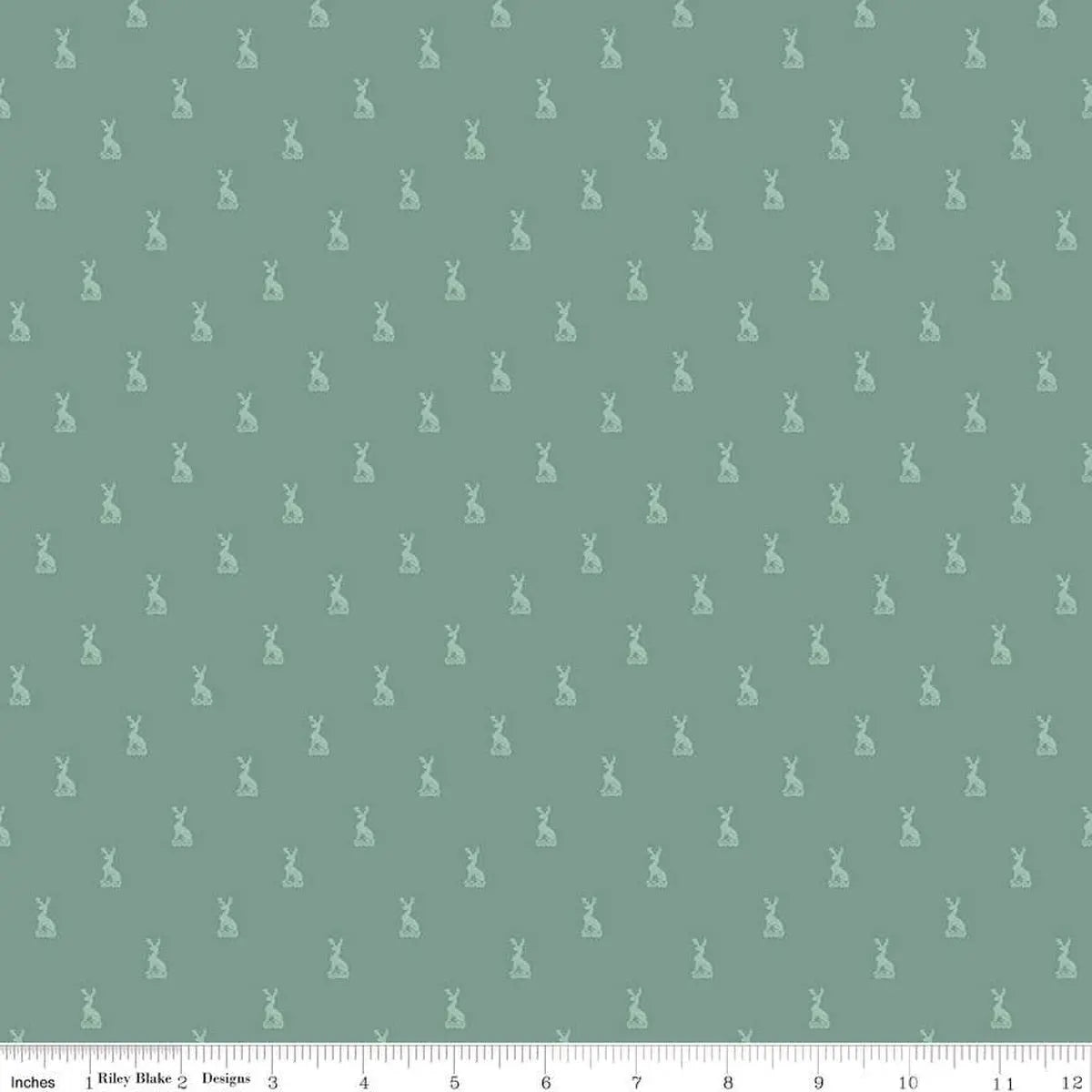 Emma Austen Family Crest Green 43"/44" Fabric Per Yard Riley Blake Designs