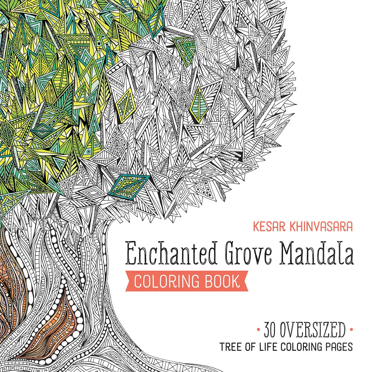Enchanted Grove Mandala Coloring Book - Linda's Electric Quilters