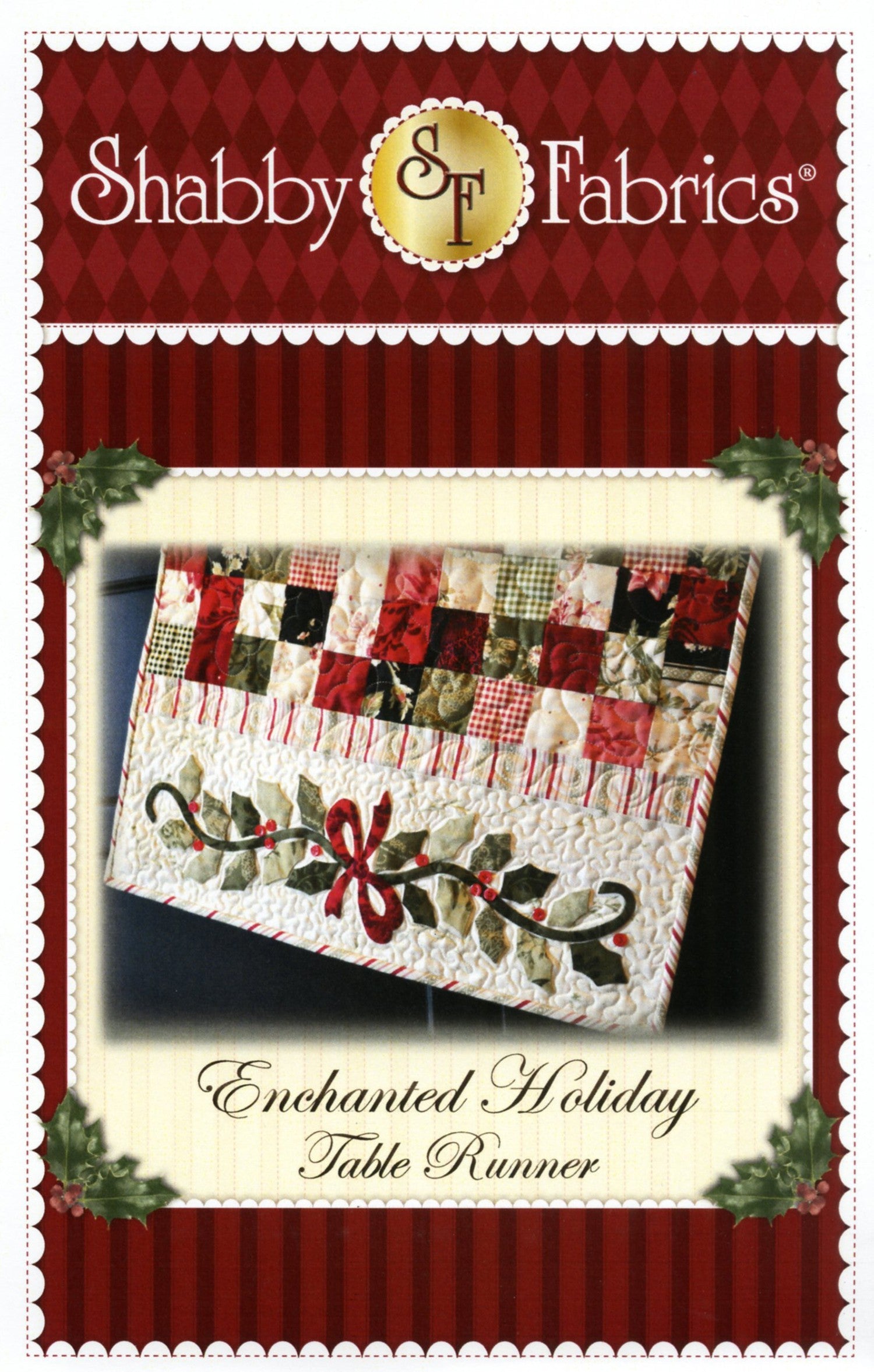 Enchanted Holiday Table Runner - Linda's Electric Quilters