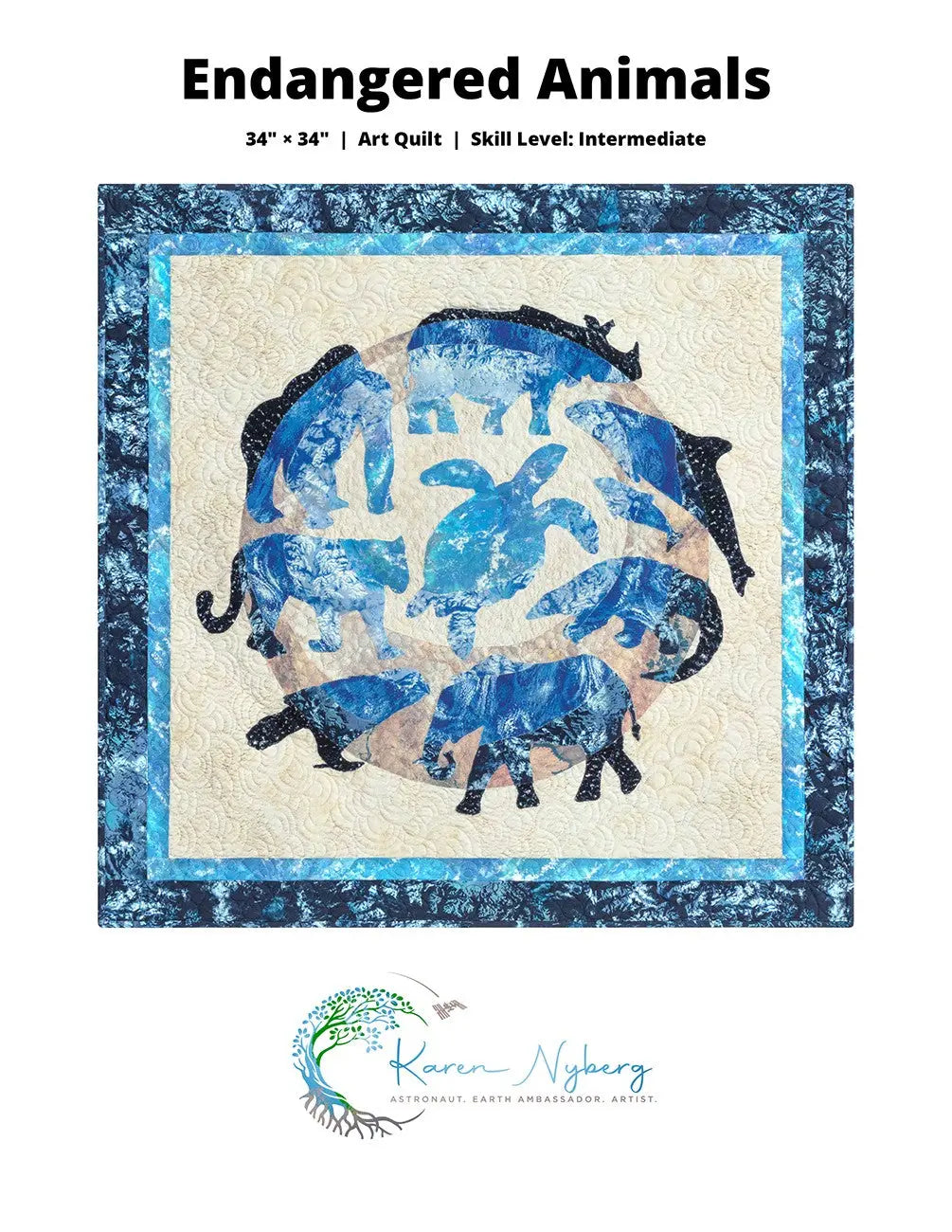 Endangered Animal Quilt - Linda's Electric Quilters