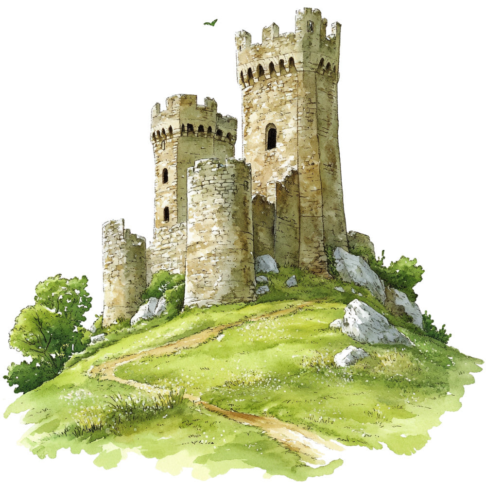English Countryside Fabric Panel 24