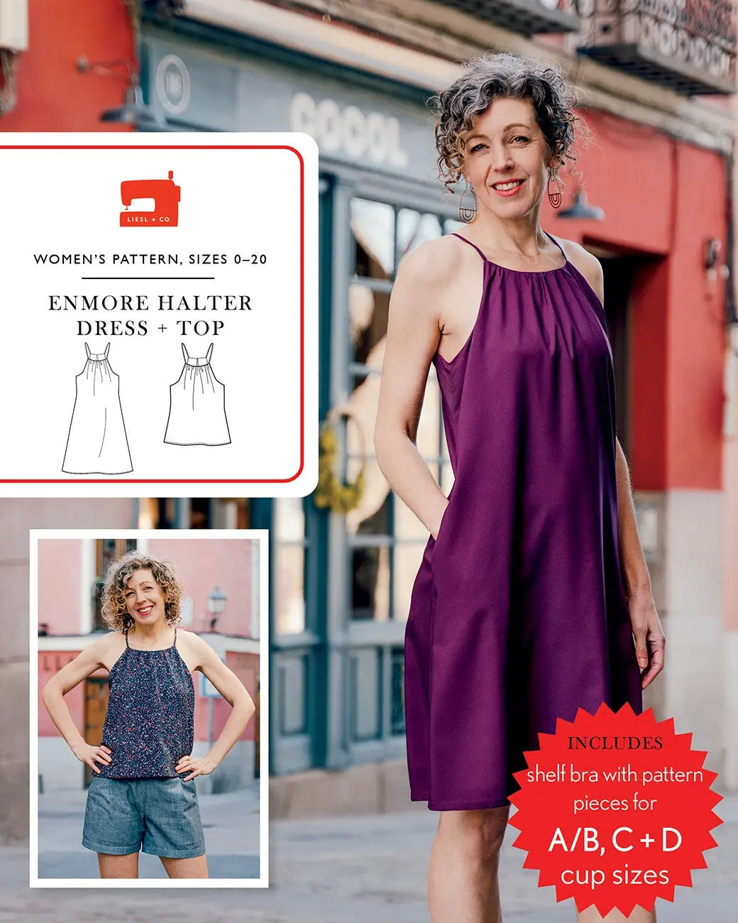 Enmore Halter Dress and Top - Linda's Electric Quilters