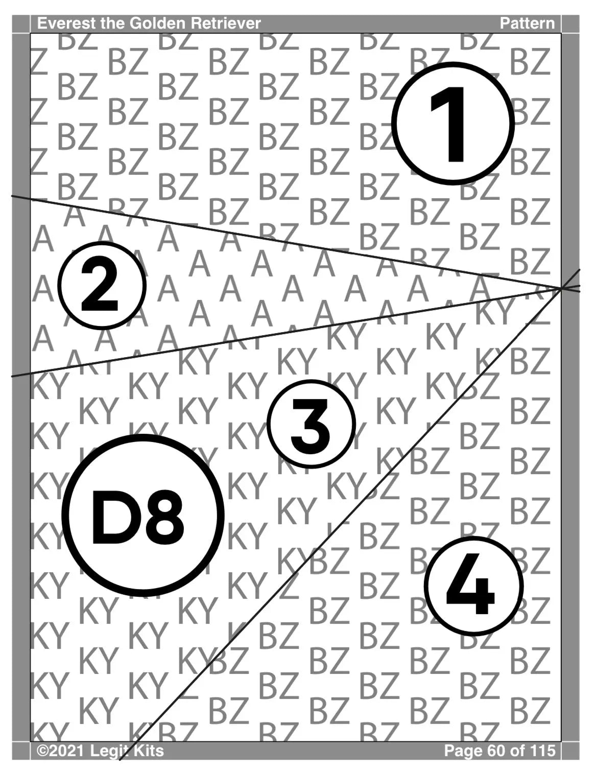 Everest the Retriever Pattern Legit Kits