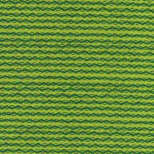 Every Day Prints - Leaf Stripe - Green 44" / 45" Fabric Per Yard The Fabric Company