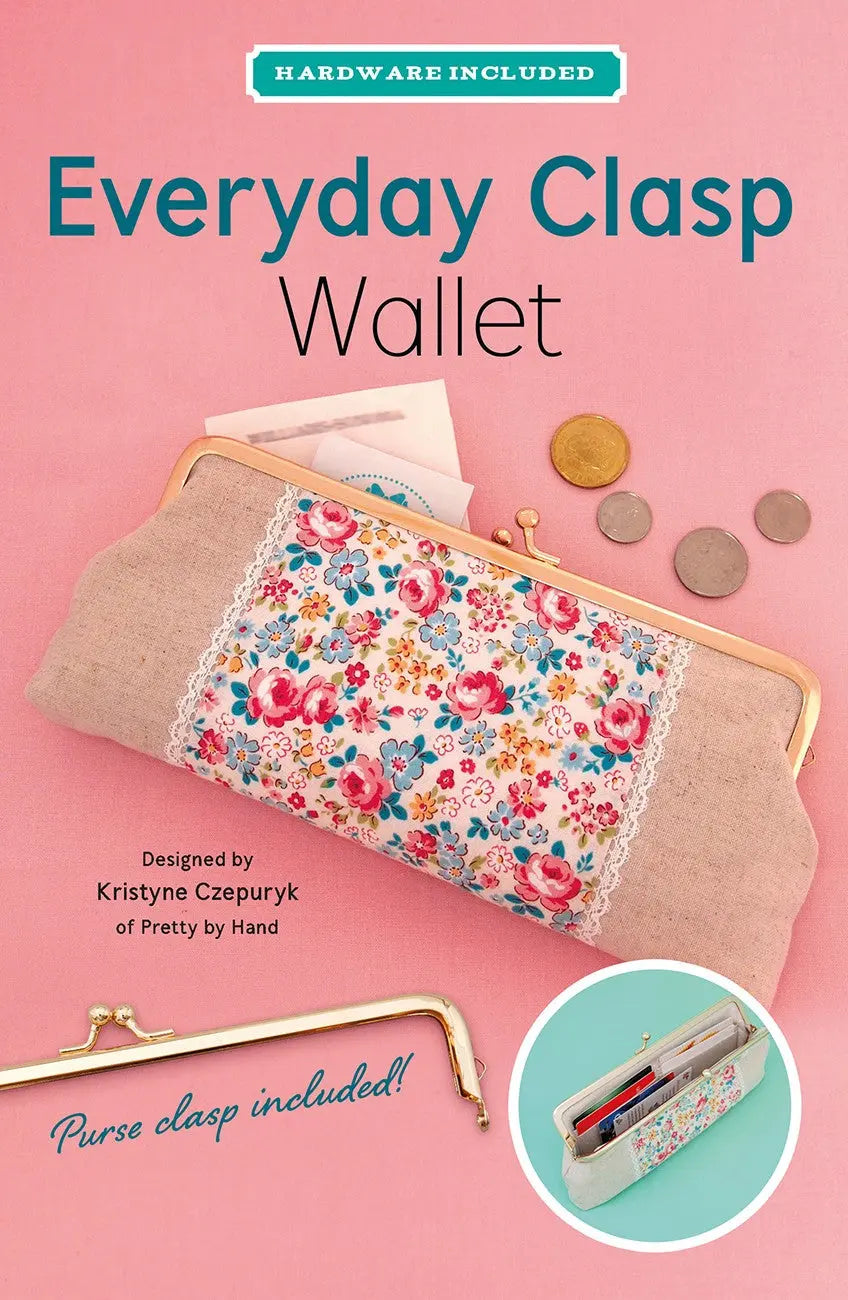 Everyday Clasp Wallet Kit - Linda's Electric Quilters