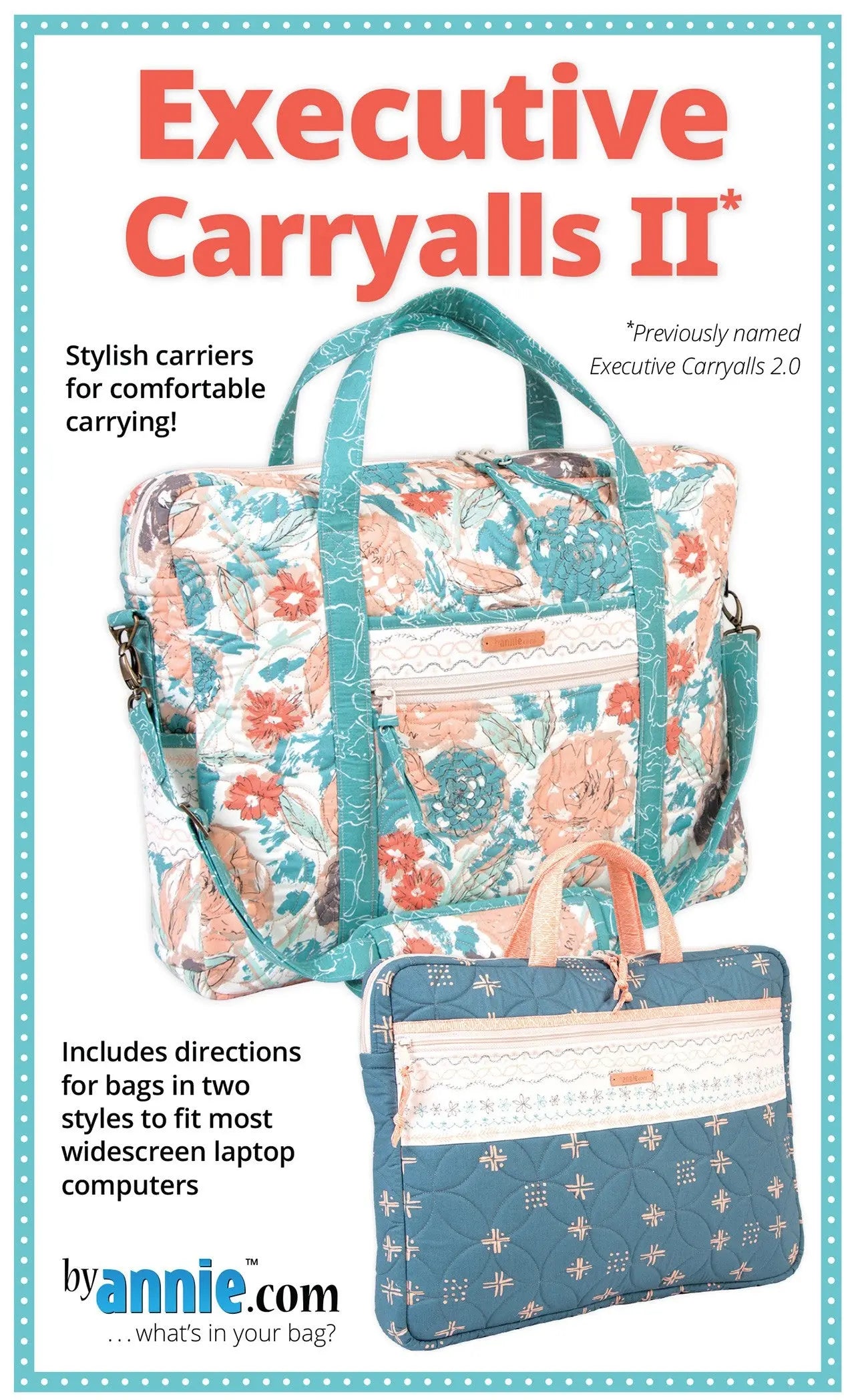 Executive Carryalls II - Linda's Electric Quilters