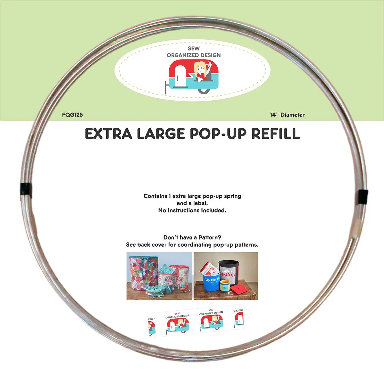 Extra Large 14in Pop-Up Refill - Linda's Electric Quilters