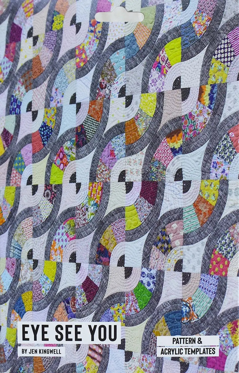 Eye See You Pattern and Templates - Linda's Electric Quilters