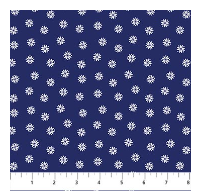Northcott Bear Hugs blue fair isle flakes flannel