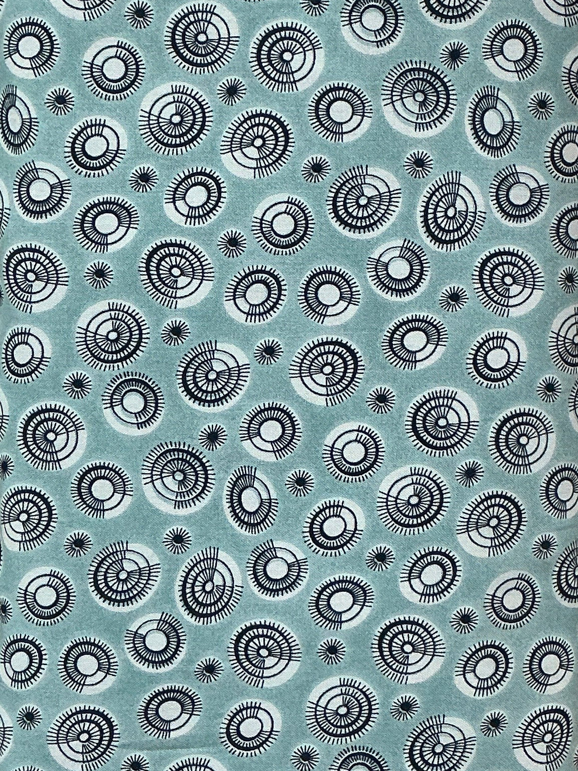 Blue Color Rhythm blender quilting fabric by Blank Quilting