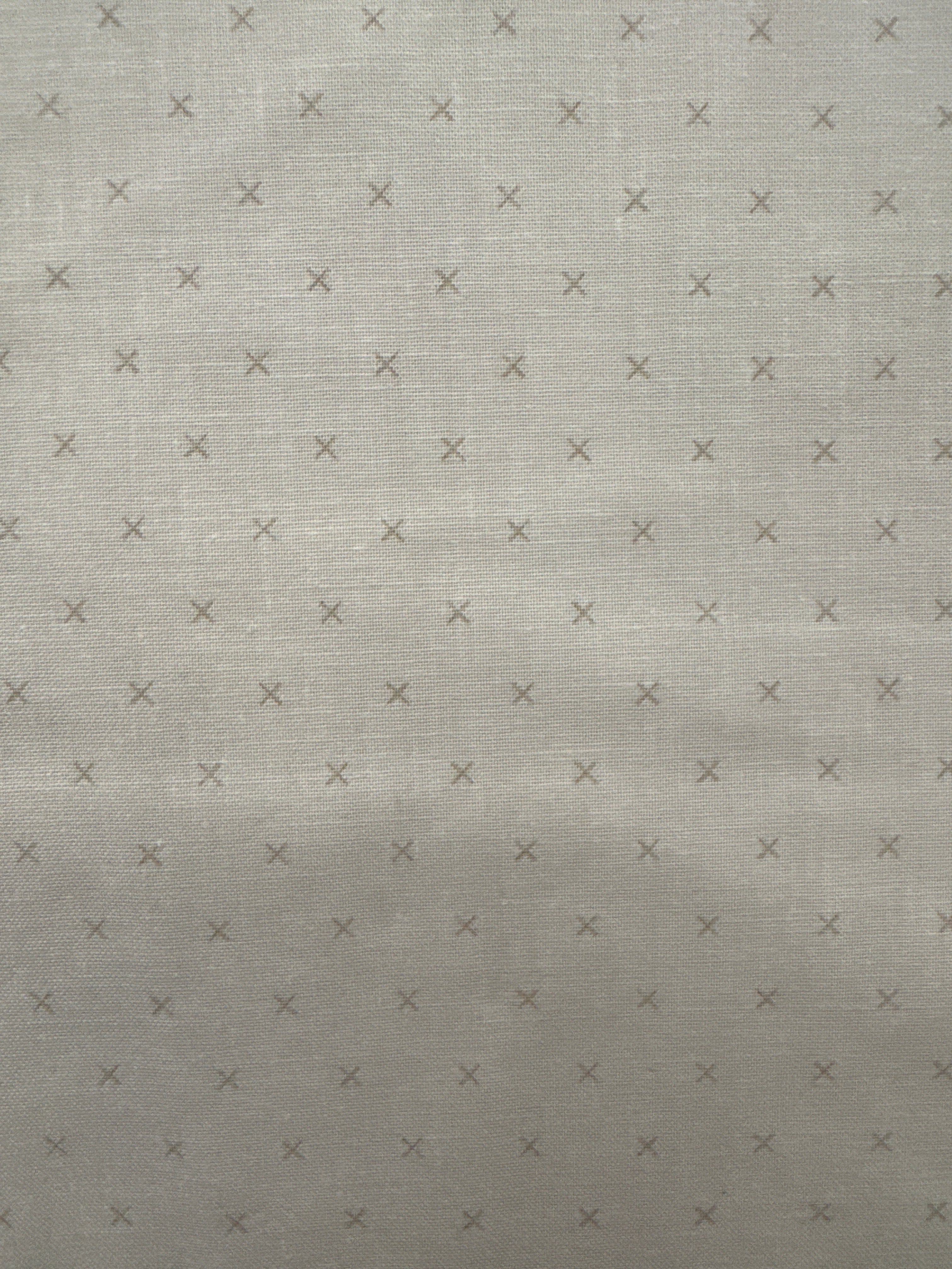 All my Xs Tan geometric quilting fabric by Andover Fabrics