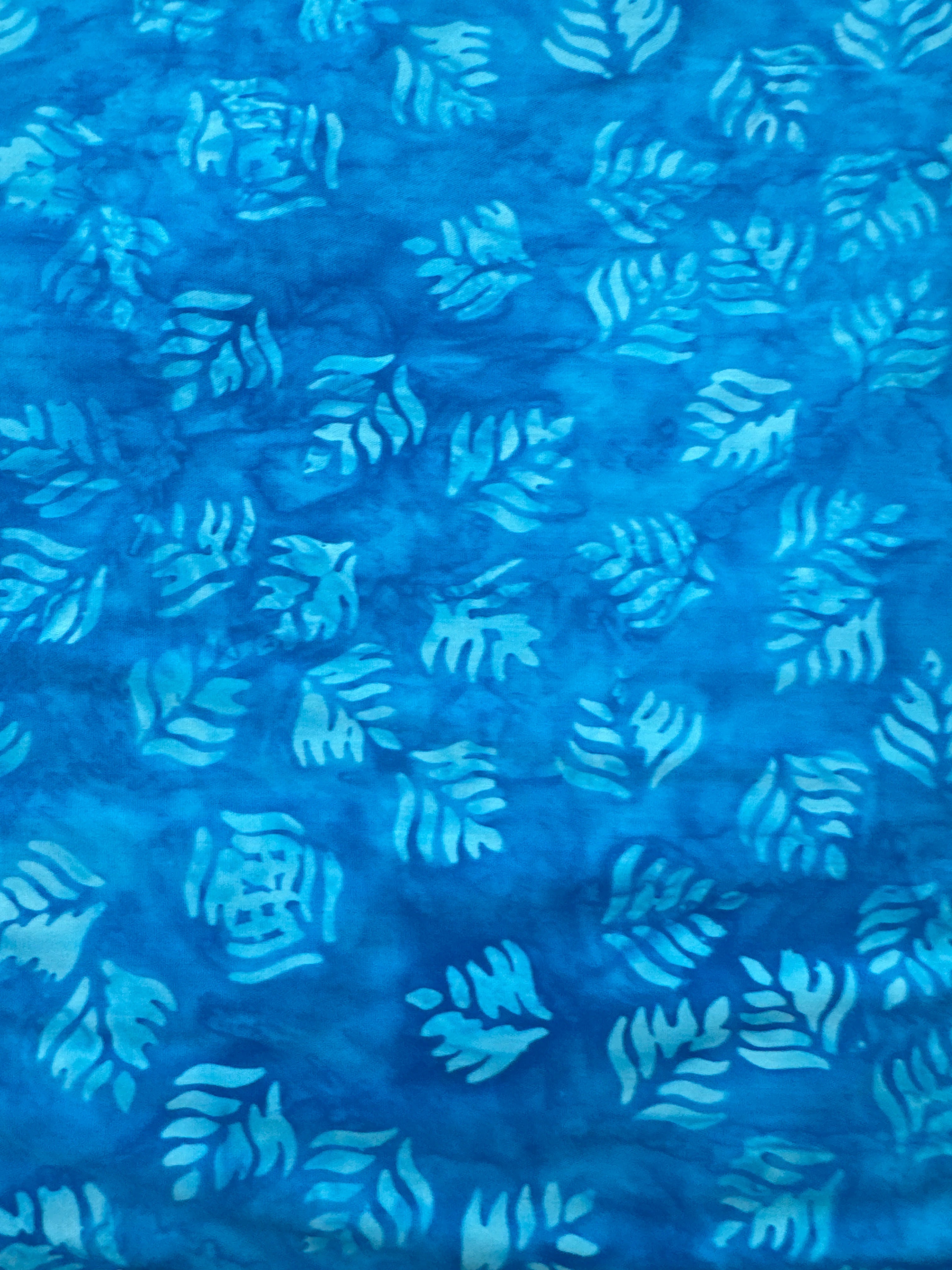 Jaqueline Cerulean blue geometric quilting fabric by Andover Fabrics