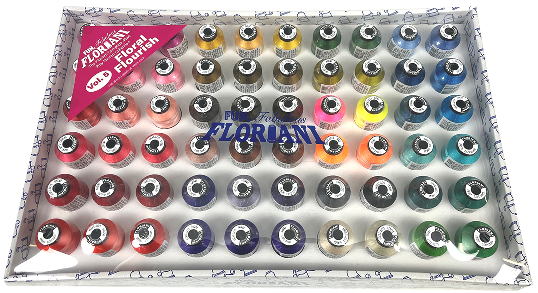 Floriani 60 Thread Colors - (Vol 5 of 6)