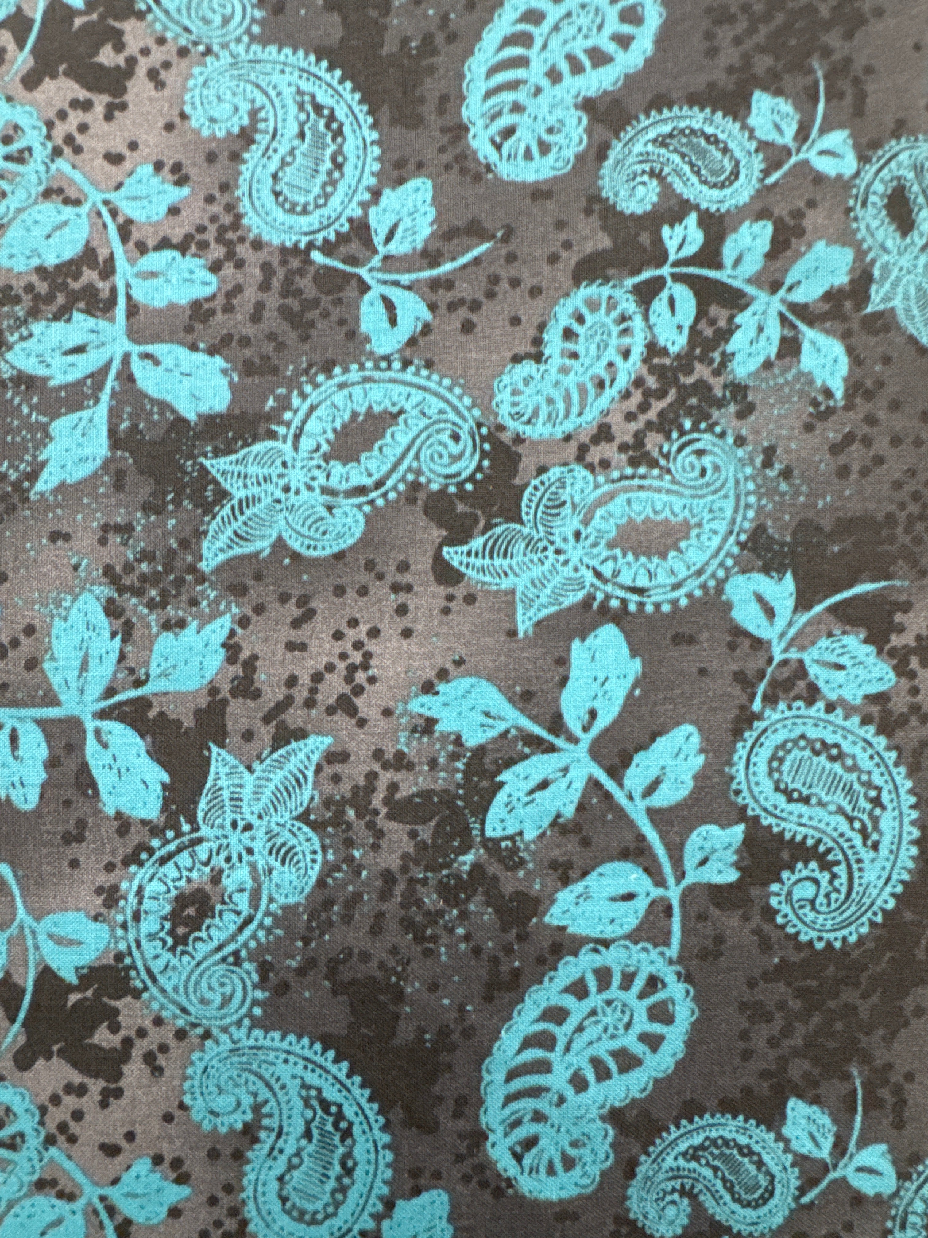 Our House Teal blender quilting fabric by Windham Fabrics