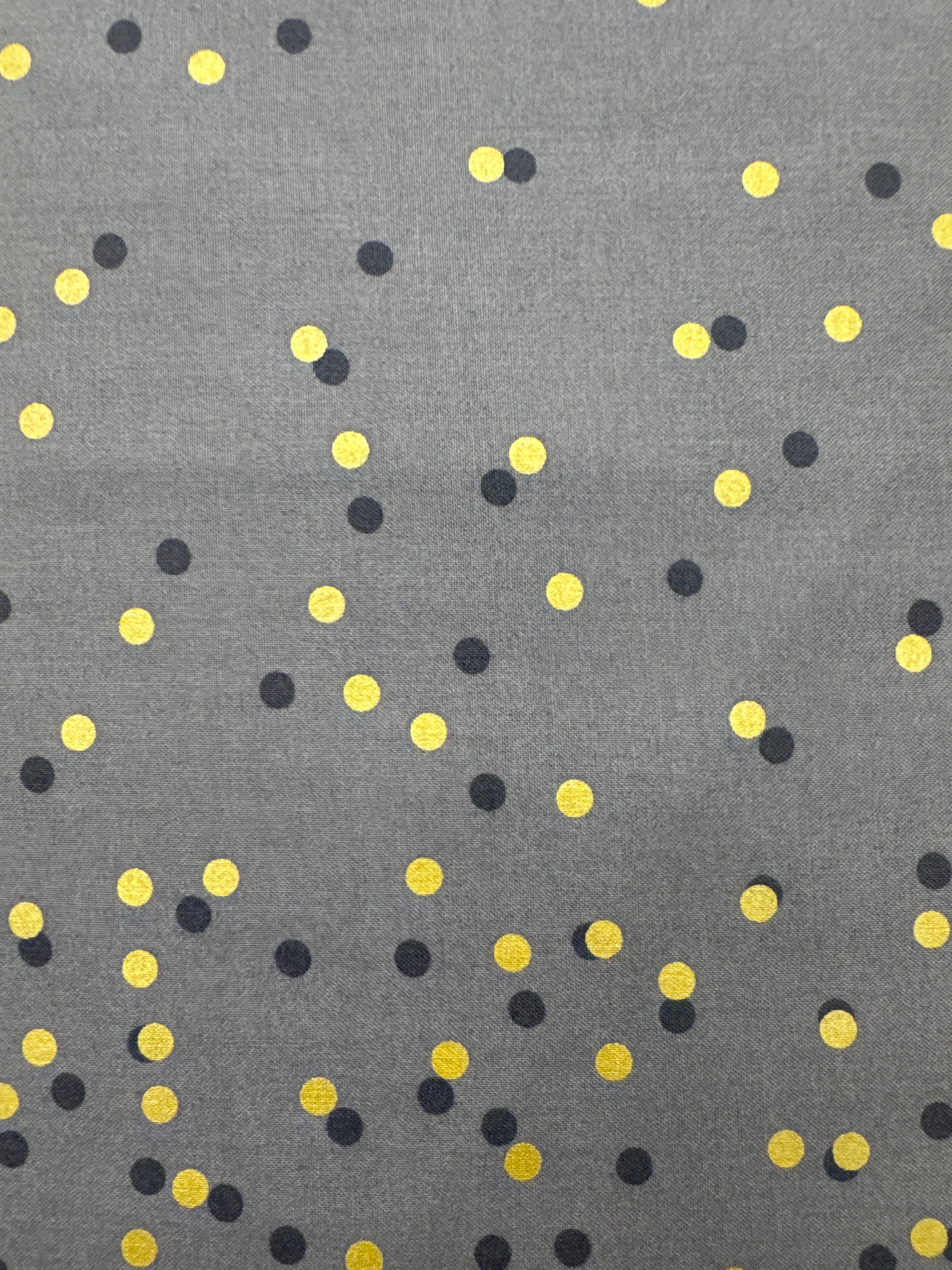 Ombre Confetti Metallic Grey blender quilting fabric by Moda