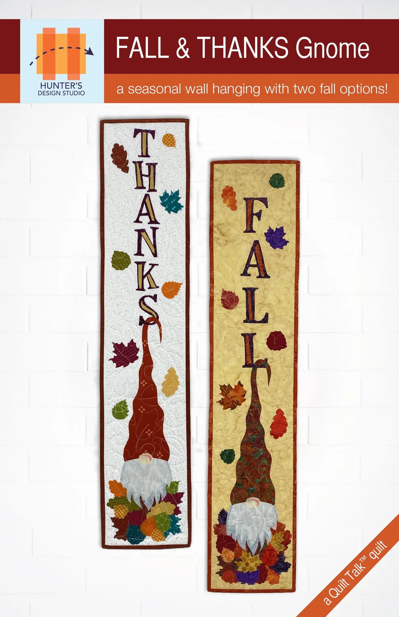 FALL THANKS Gnome - Linda's Electric Quilters