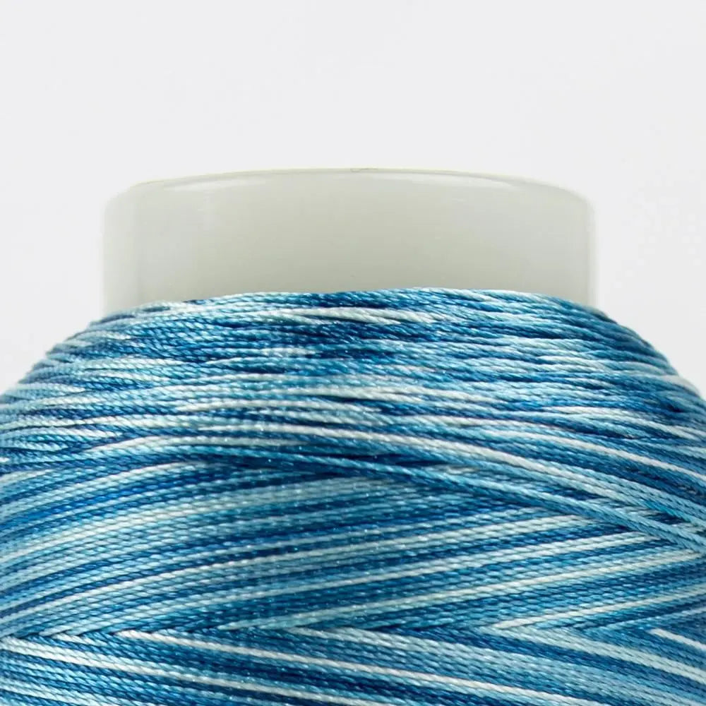 FB14 - FabuLux™ 40wt Trilobal Polyester Blue Heaven Thread WonderFil USA