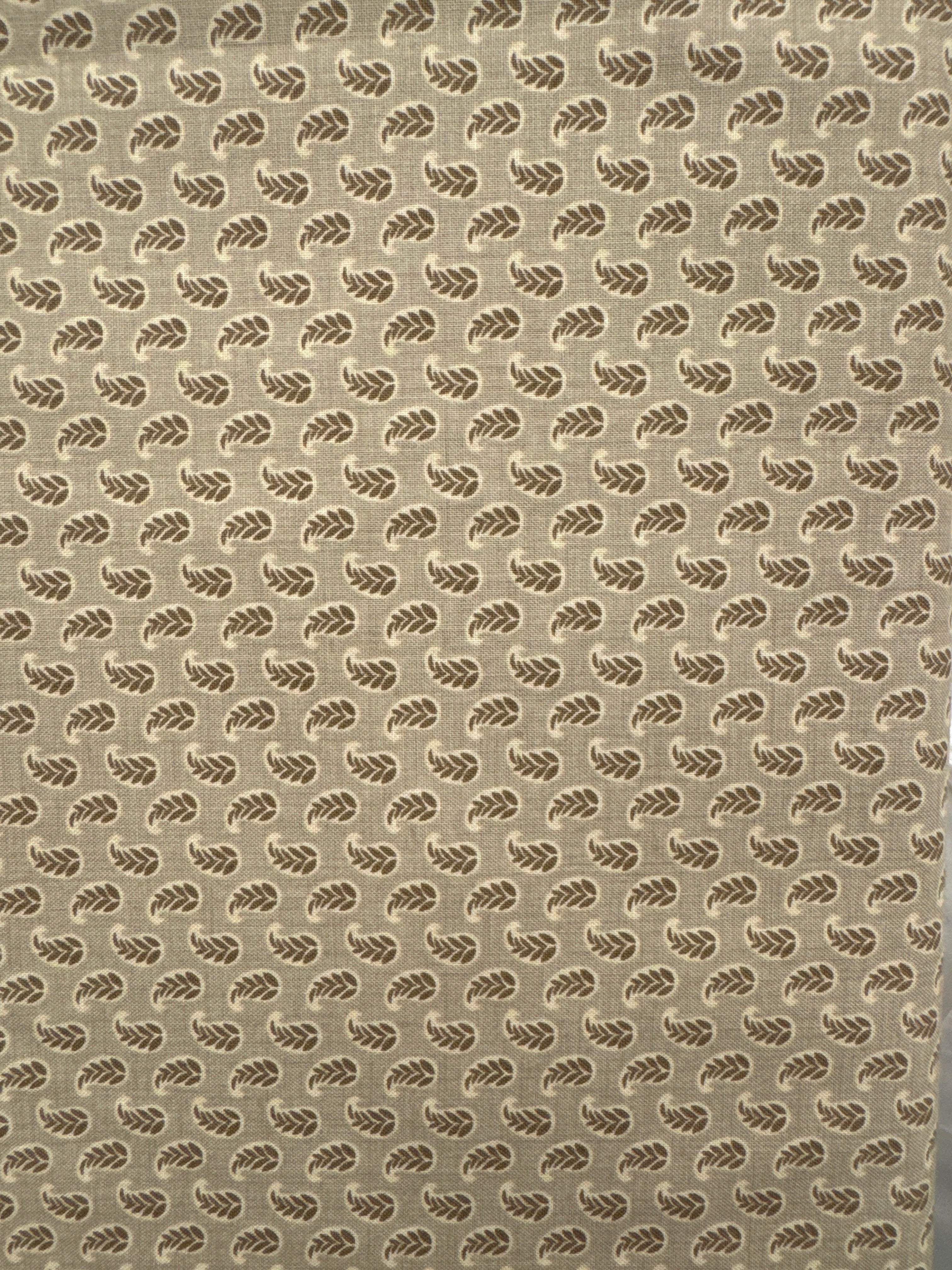 French General Bonheur De Jour Taupe blender quilting fabric by Moda