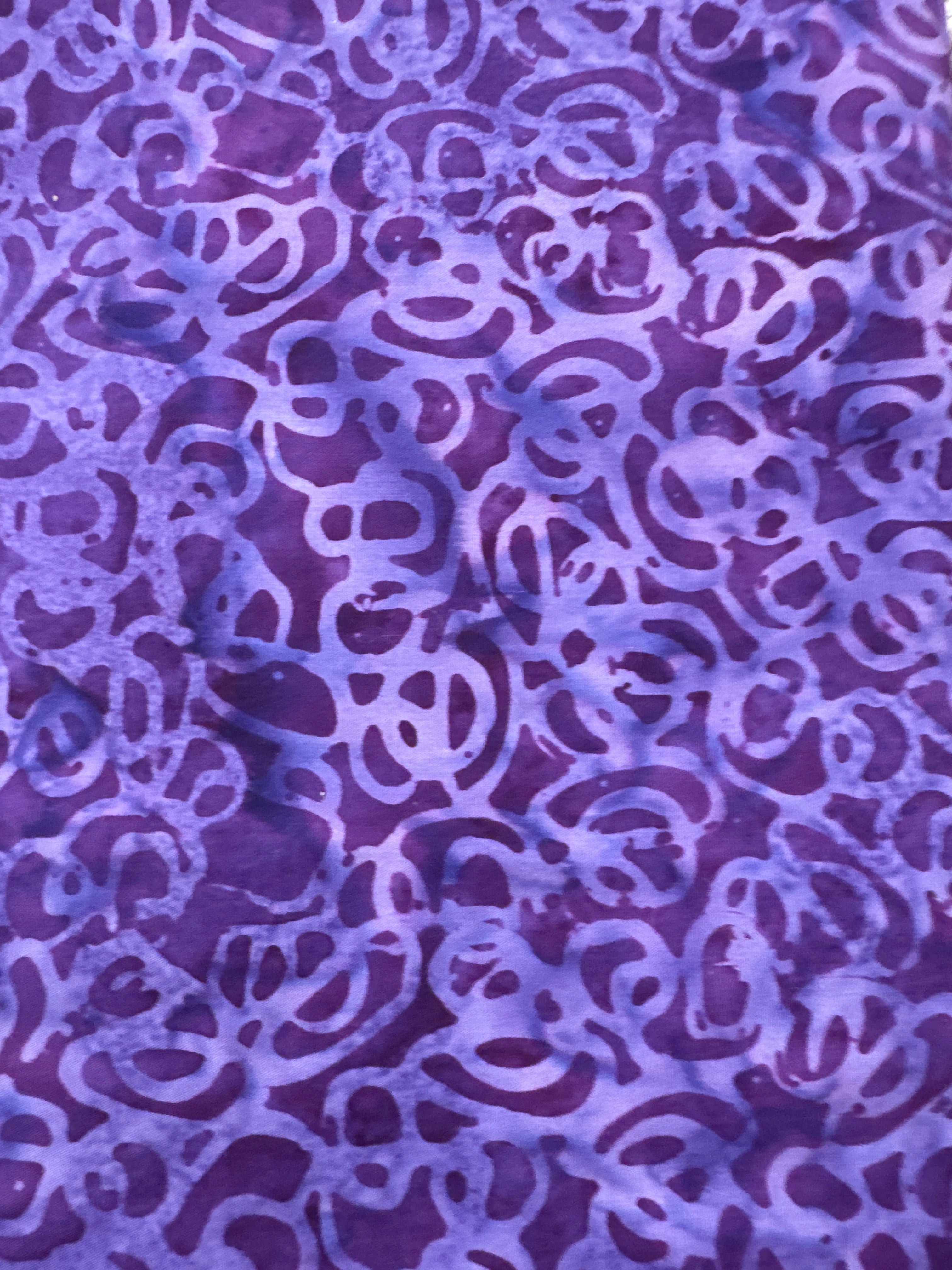 Purple Squiggles blender quilting fabric by Andover Fabrics