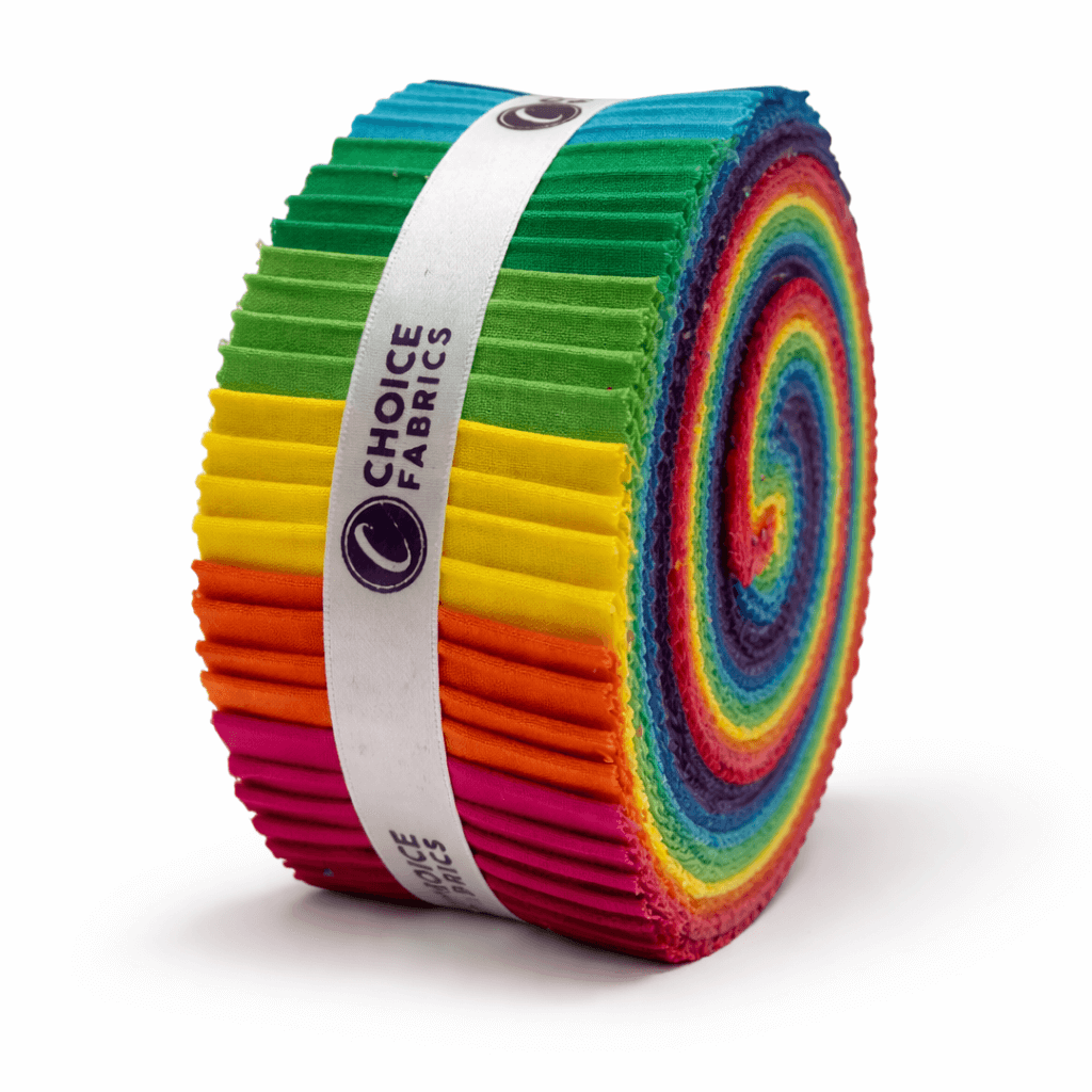 Supreme Solids - 2.5" Roll - Rainbow