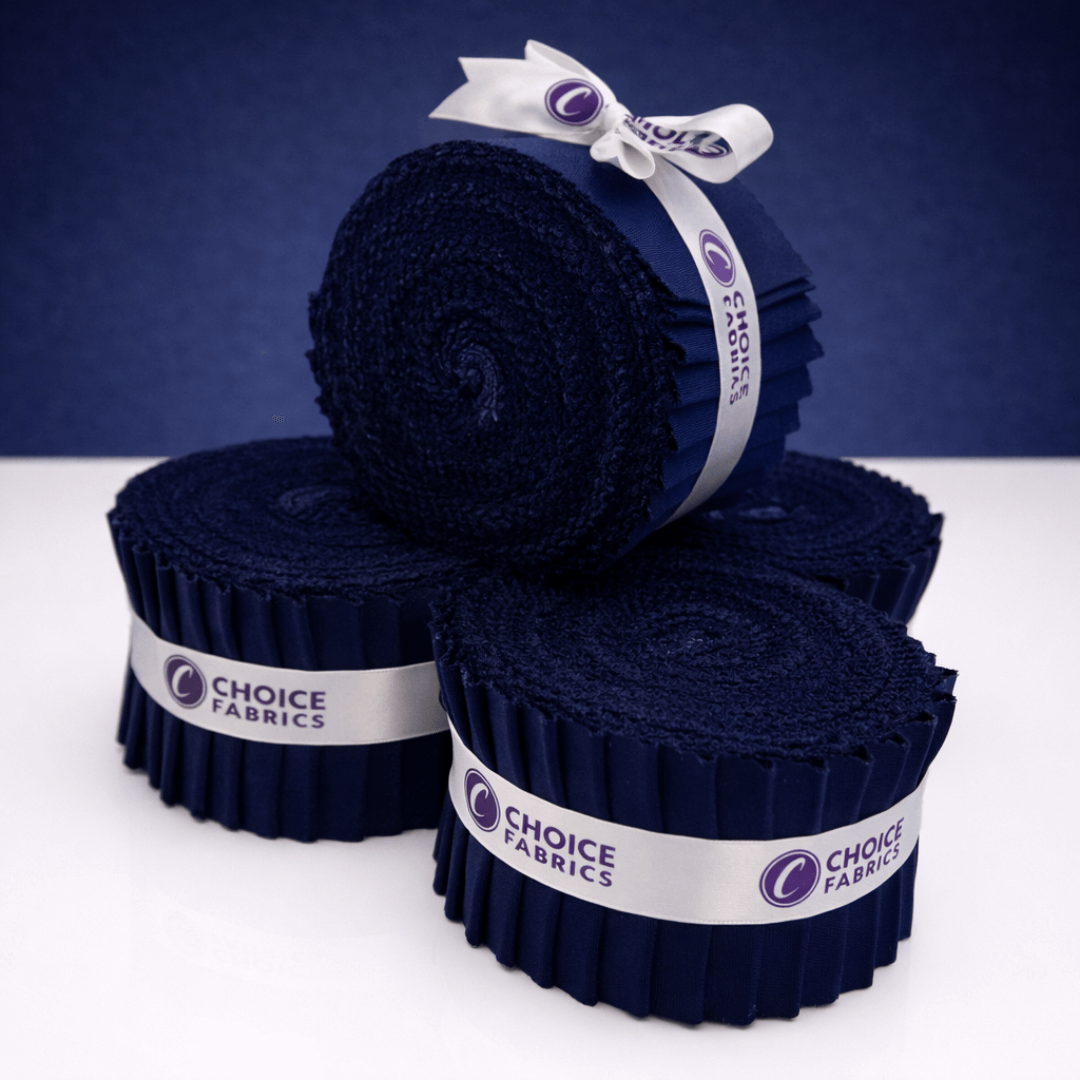 Supreme Solids - 2.5" Roll - Navy (20 cuts)