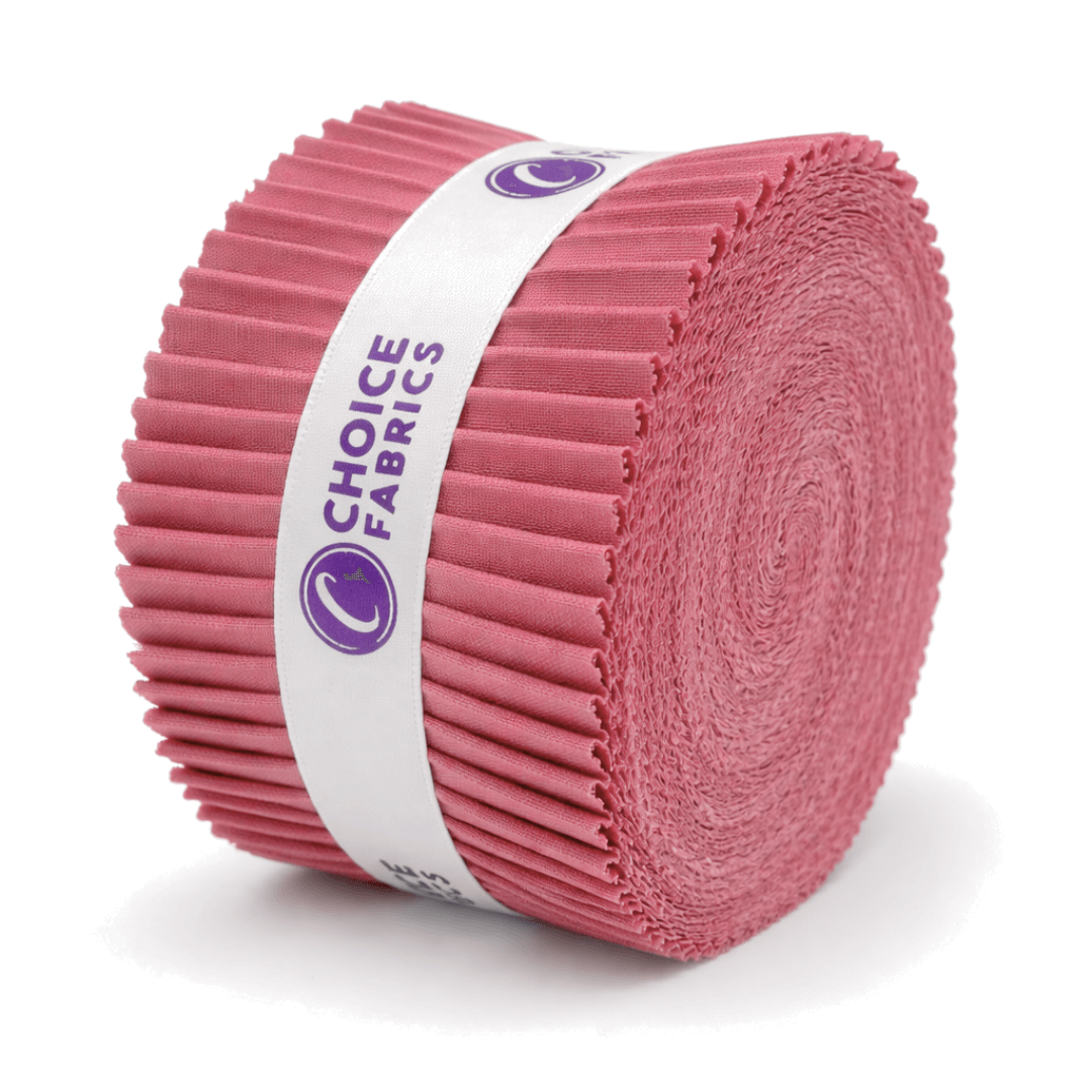 Supreme Solids - 2.5" Roll - Rosey Mauve (40 Strips)