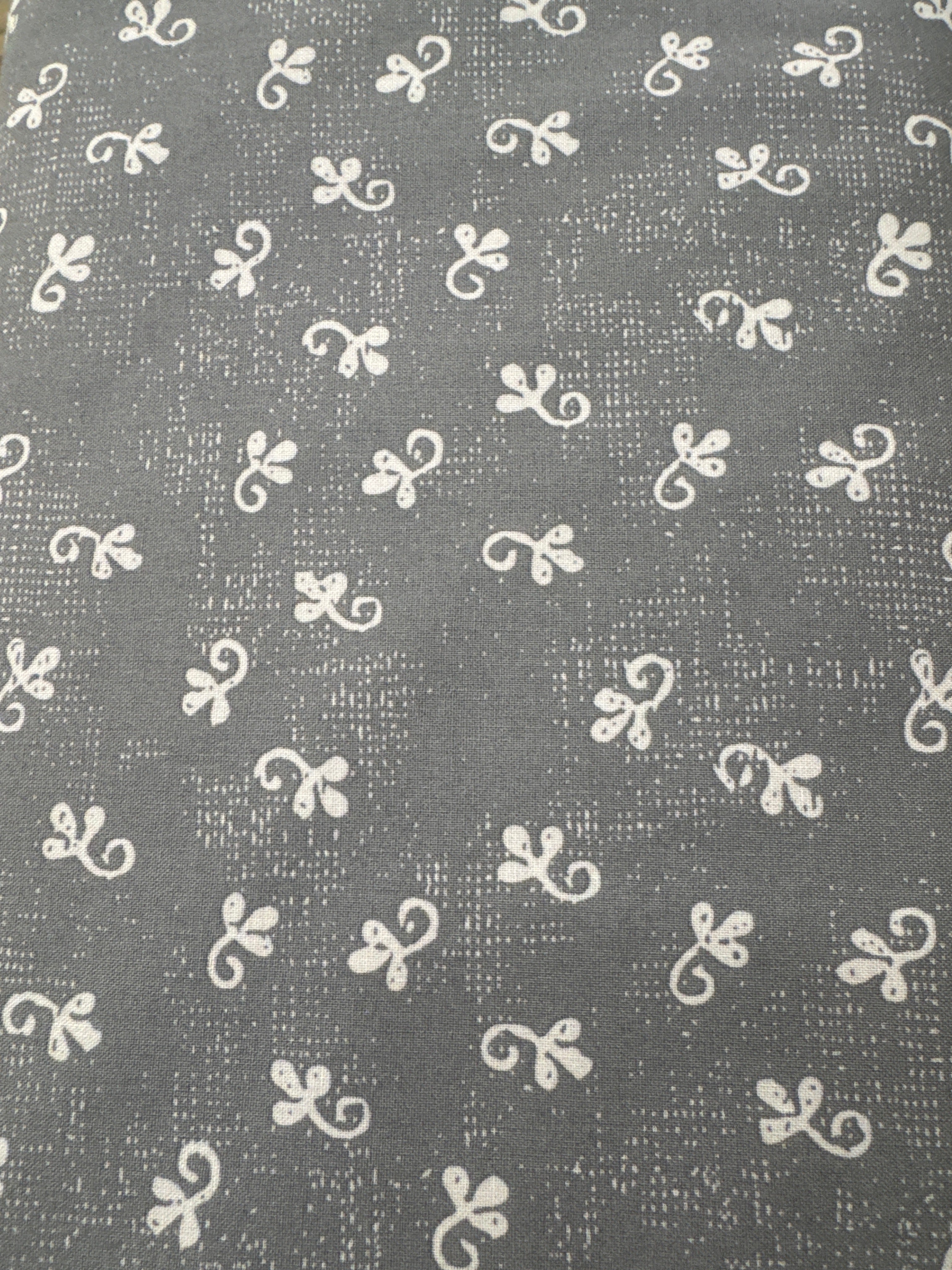 Grey Little Sprouts blender quilting fabric by Windham Fabrics